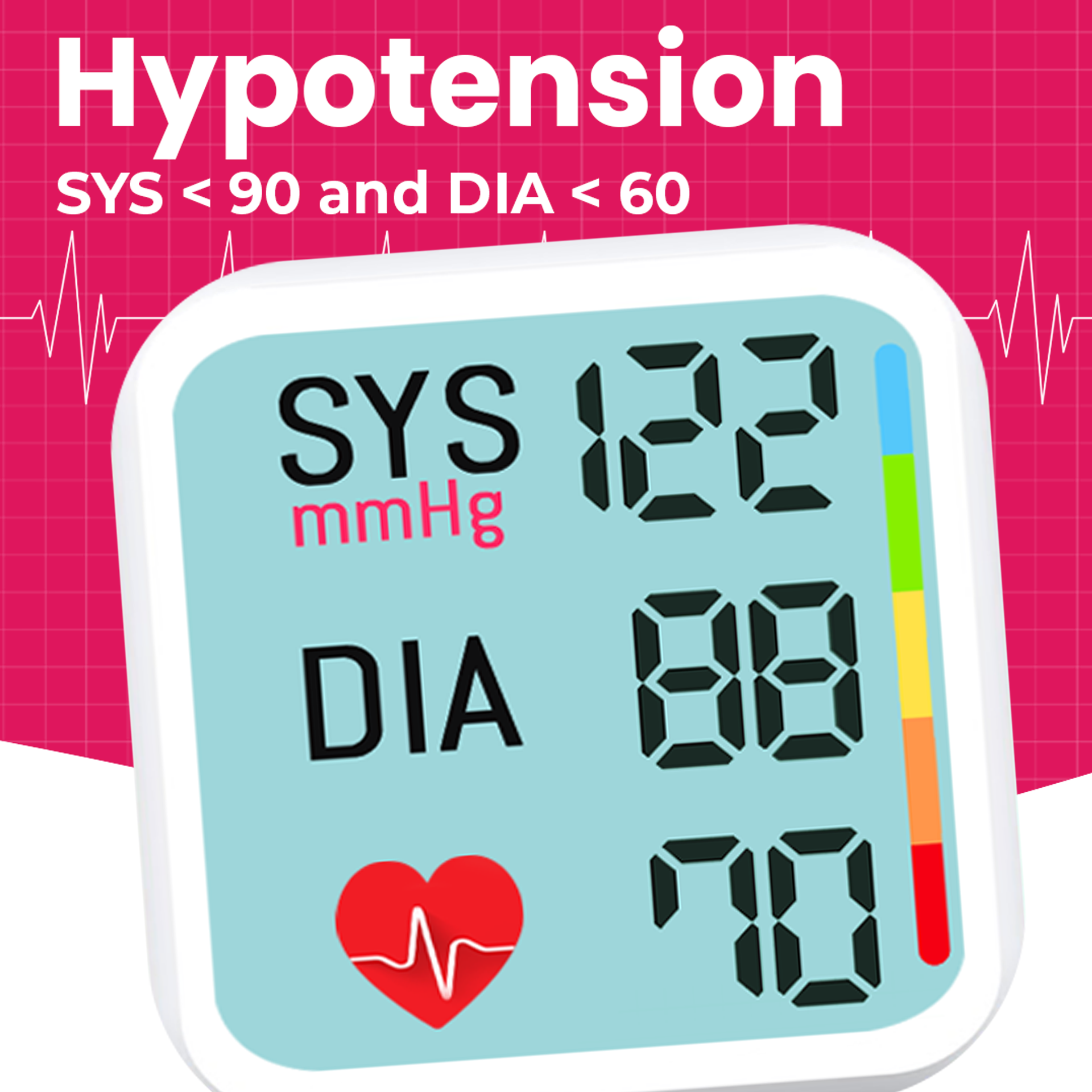 اسکرین شات 4 برنامه Blood Pressure BPM Tracker