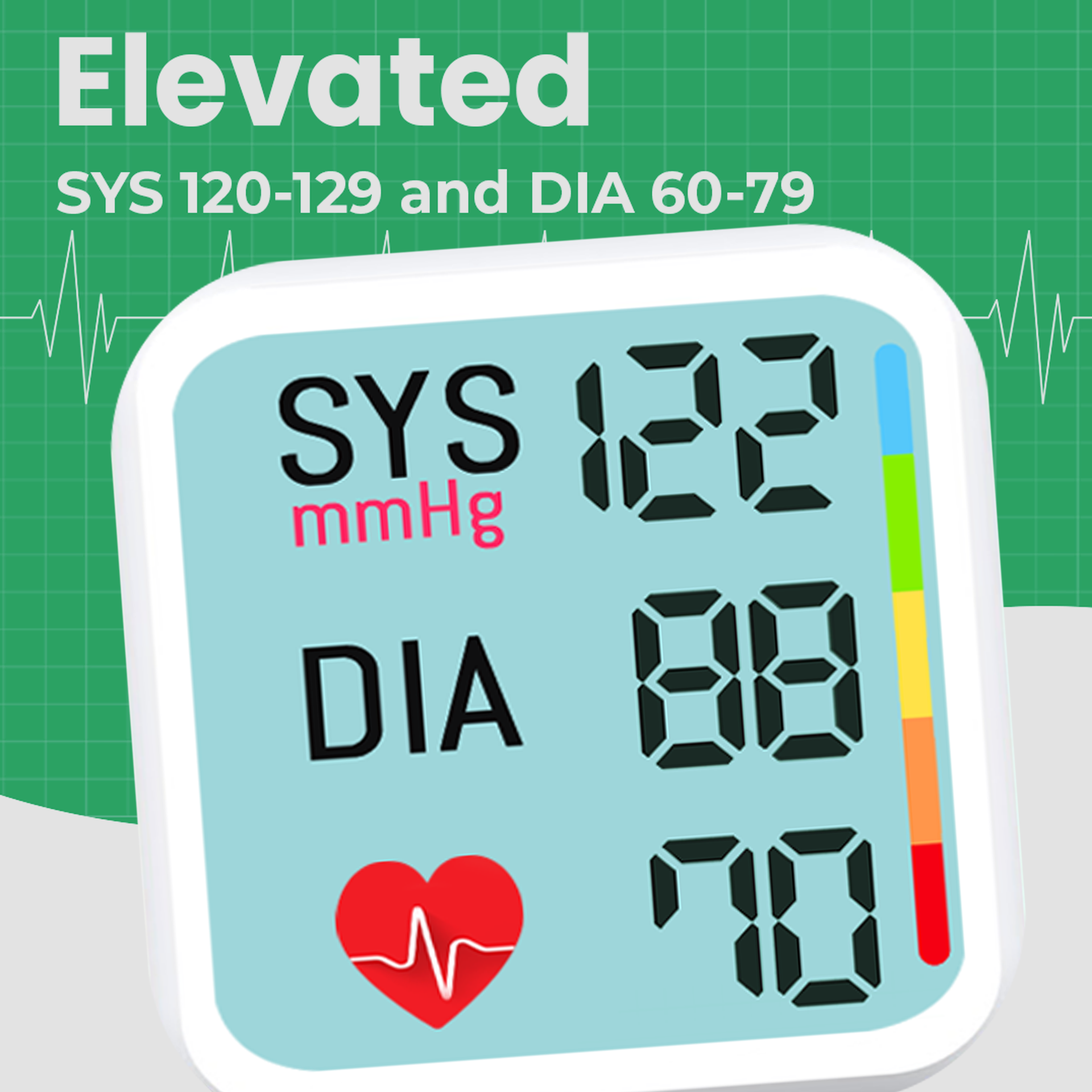 اسکرین شات 2 برنامه Blood Pressure BPM Tracker
