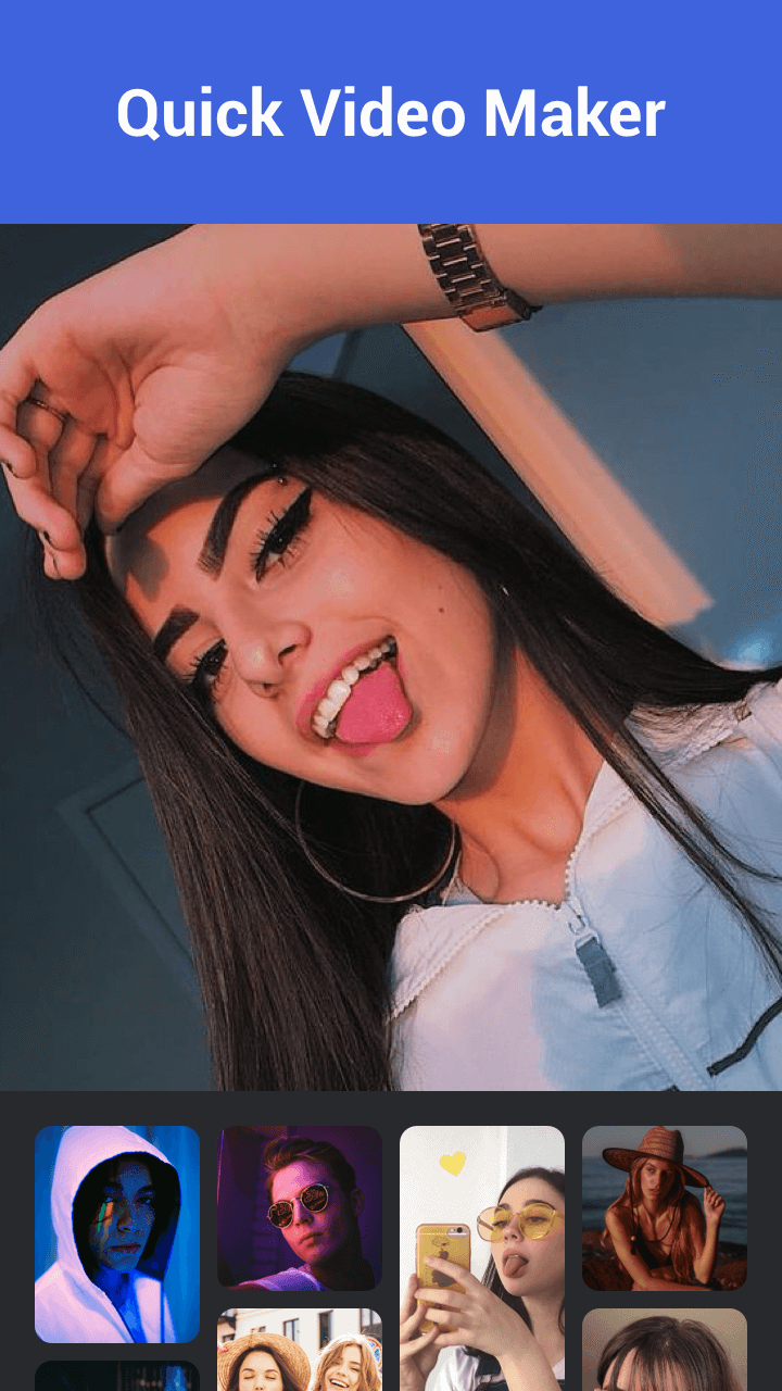 اسکرین شات 1 برنامه Bloom Camera, Selifie & Editer