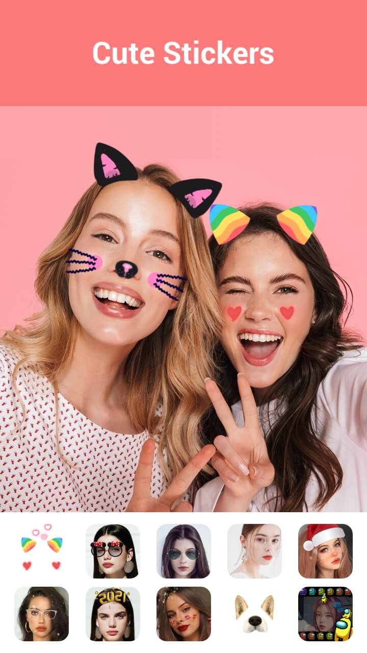 اسکرین شات 6 برنامه Bloom Camera, Selifie & Editer