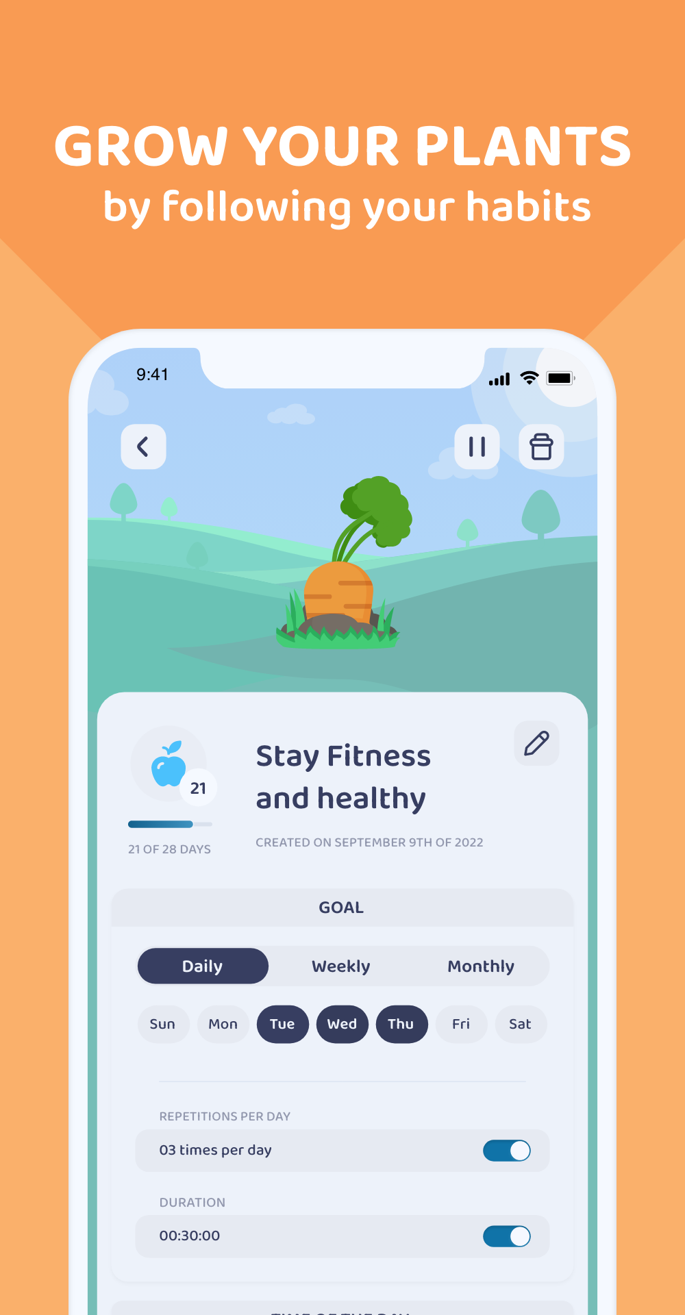 اسکرین شات 3 برنامه Rabit: Habit Tracker & Planner