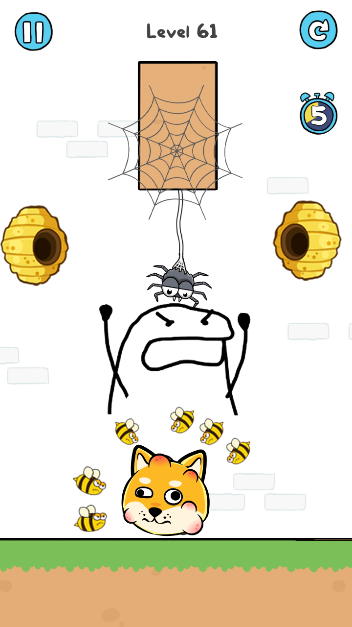 اسکرین شات 3 بازی Save My Pets: Doge Rescue