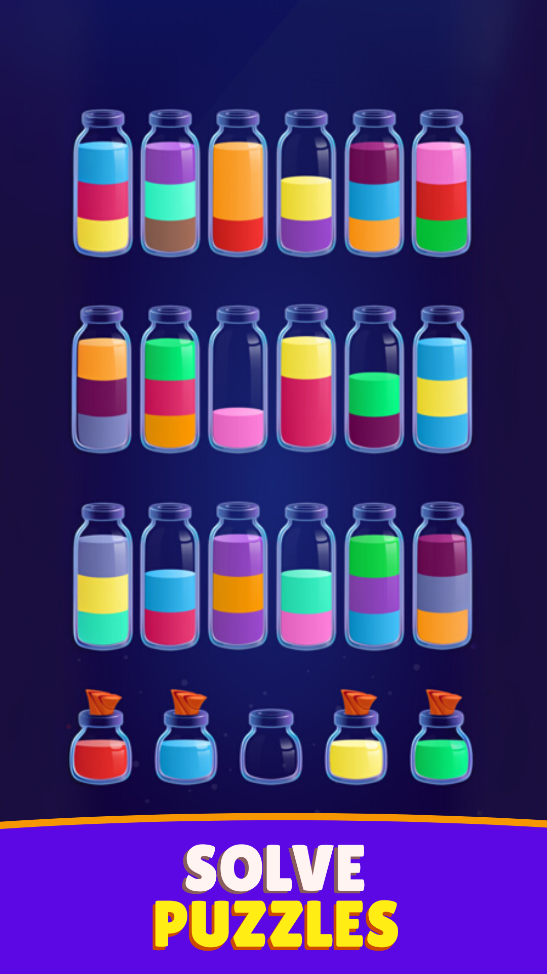 اسکرین شات 5 بازی Magic Sort: Water Color Puzzle