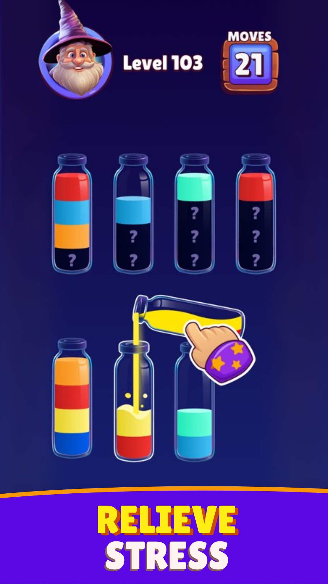 اسکرین شات 6 بازی Magic Sort: Water Color Puzzle