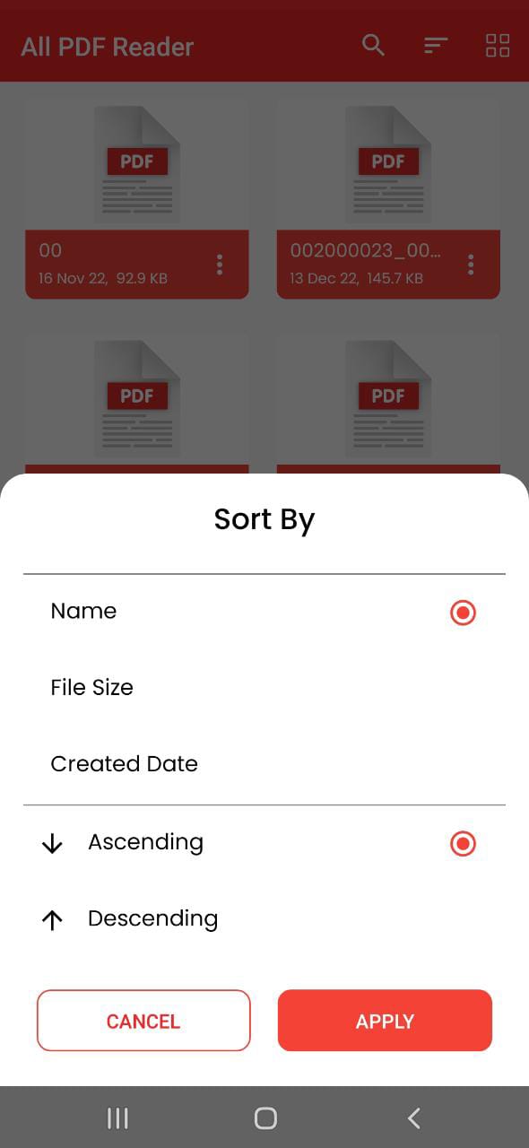اسکرین شات 3 برنامه PDF Reader - PDF Viewer