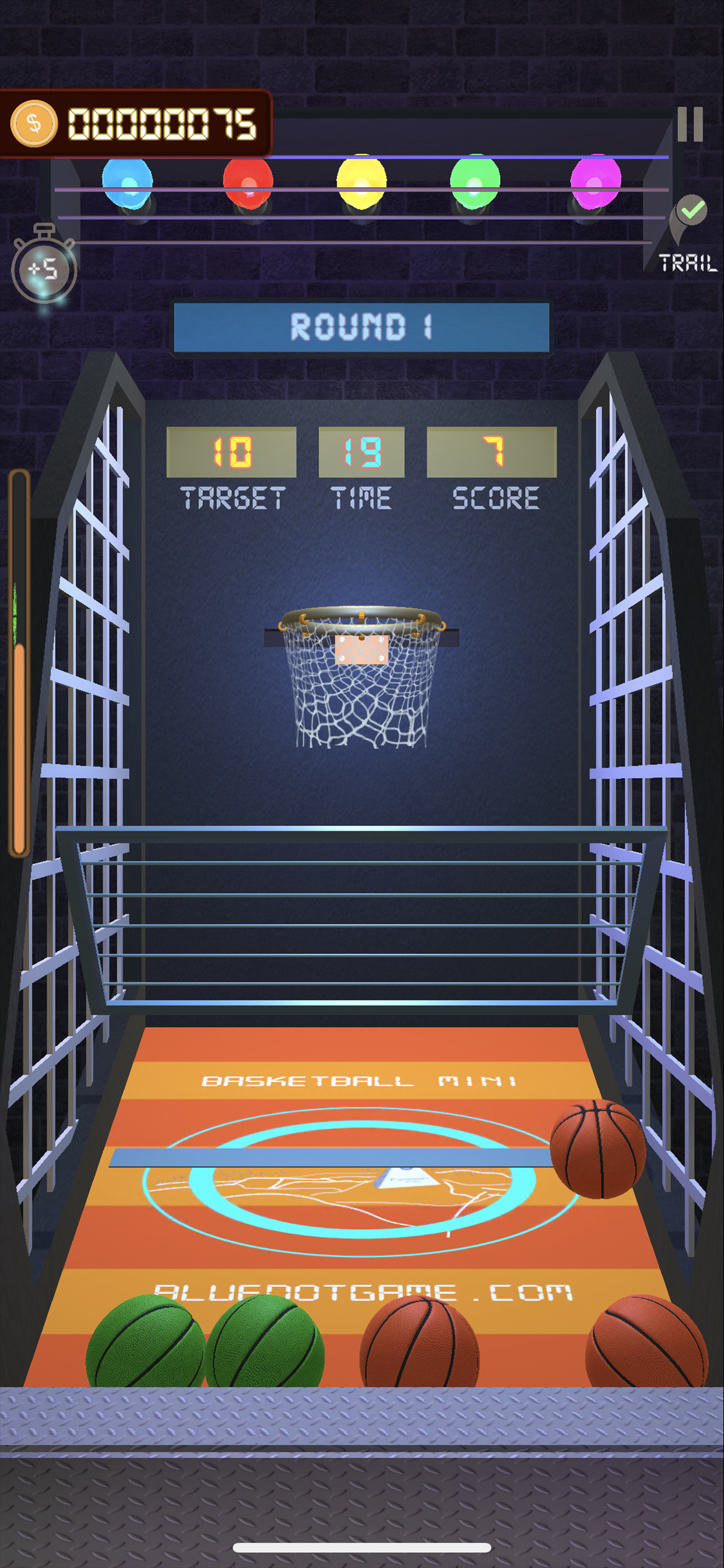 اسکرین شات 5 بازی Basketball Arcade Machine