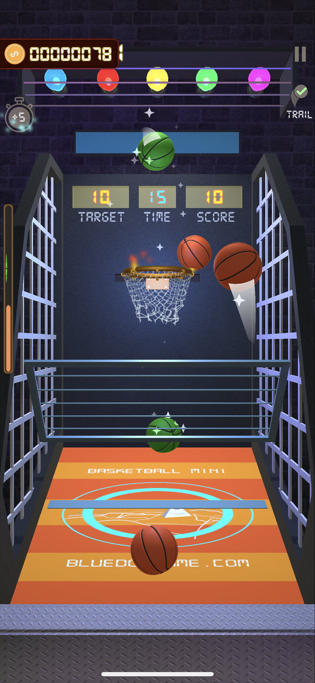 اسکرین شات 6 بازی Basketball Arcade Machine