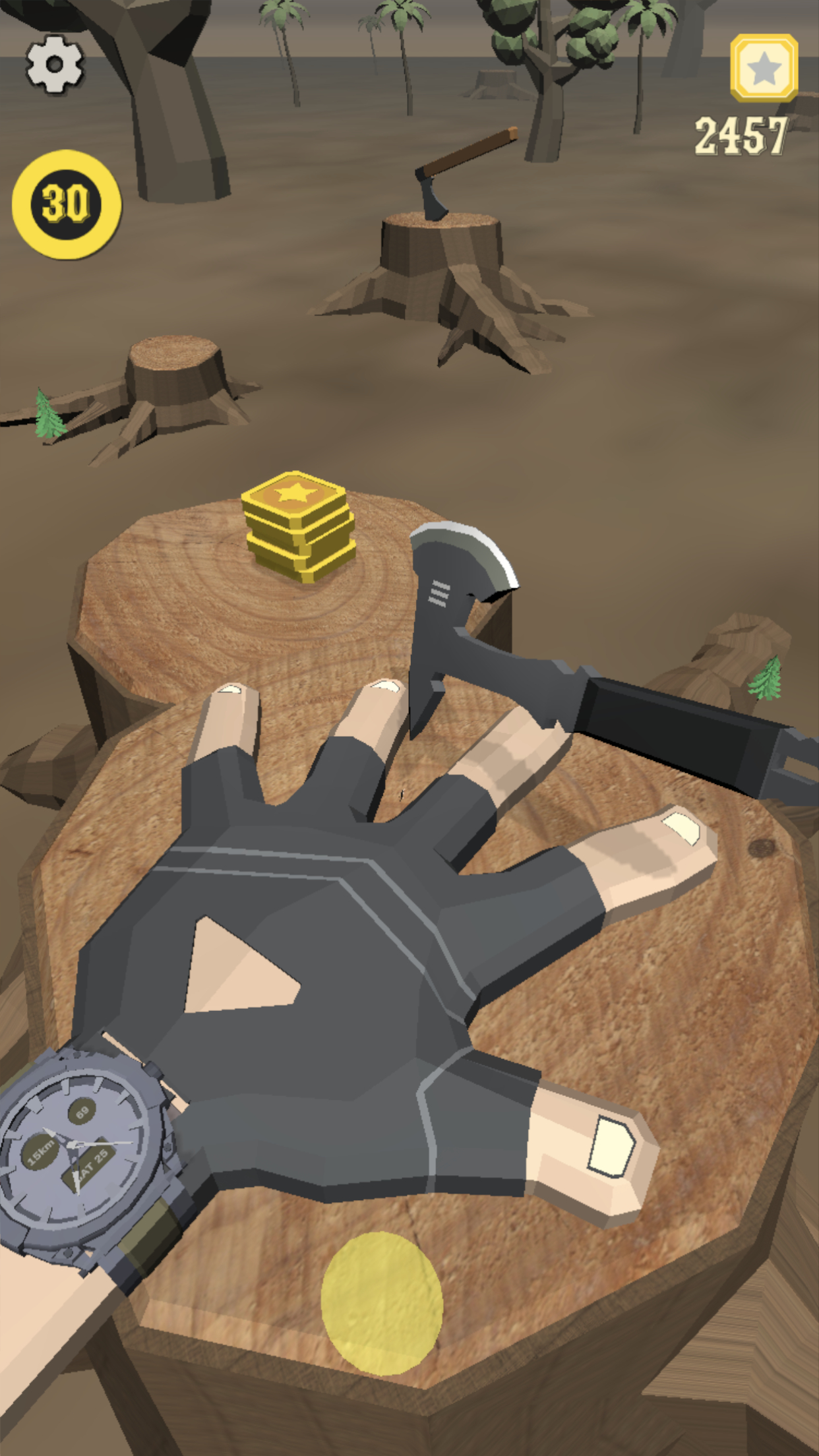 اسکرین شات 4 بازی Knife Finger Game