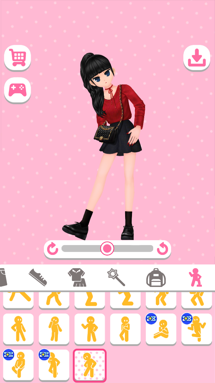 اسکرین شات 1 بازی Styledoll - 3D Avatar maker