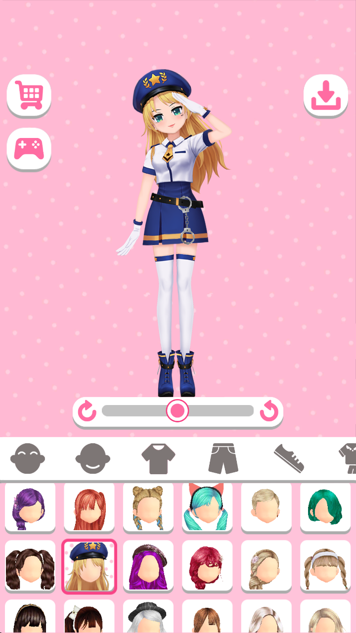 اسکرین شات 5 بازی Styledoll - 3D Avatar maker