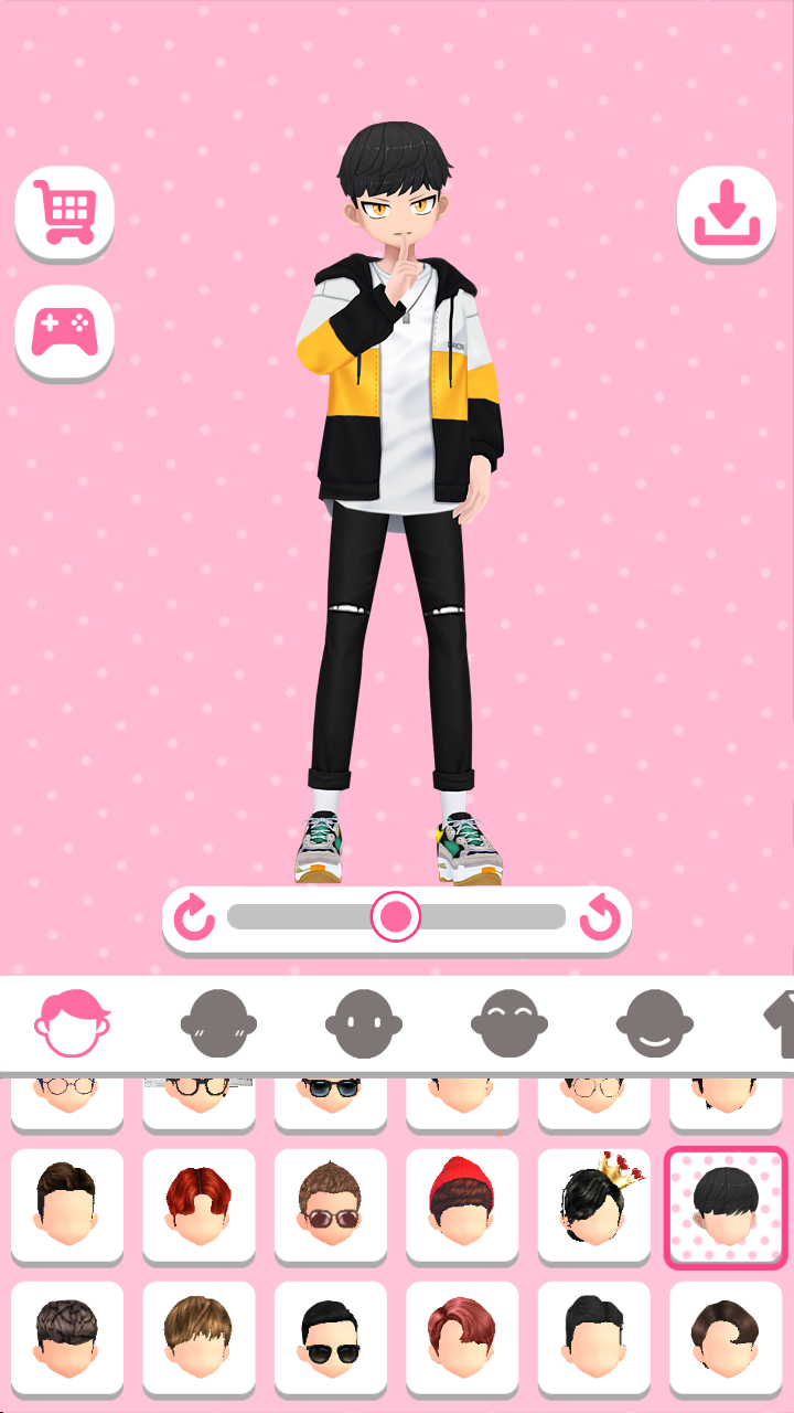 اسکرین شات 3 بازی Styledoll - 3D Avatar maker