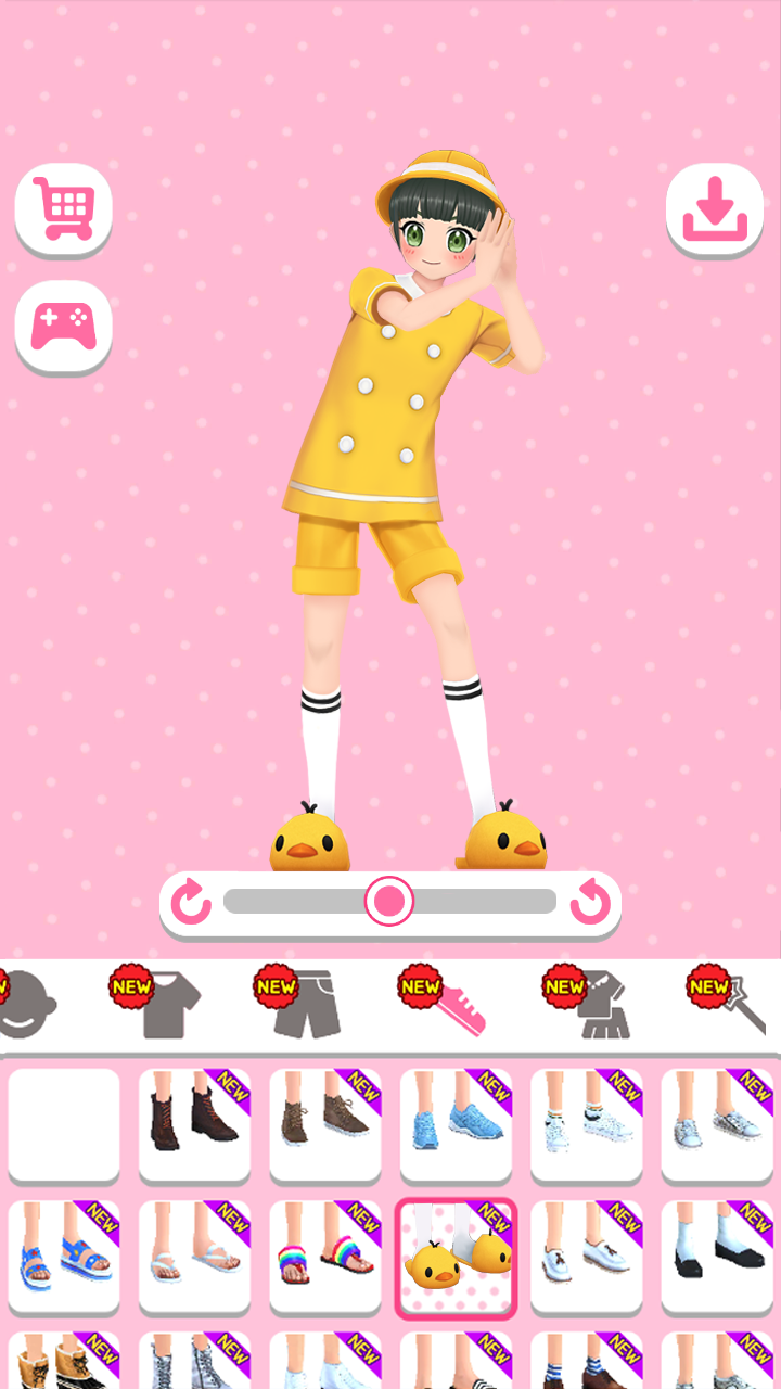اسکرین شات 2 بازی Styledoll - 3D Avatar maker