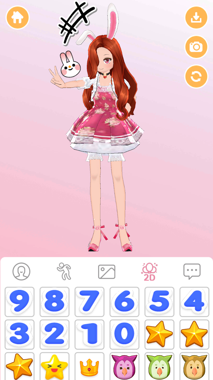 اسکرین شات 2 بازی Girl-Styledoll Fashion Show - 3D Avatar maker