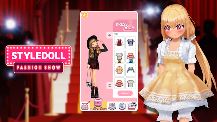 اسکرین شات 7 بازی Girl-Styledoll Fashion Show - 3D Avatar maker
