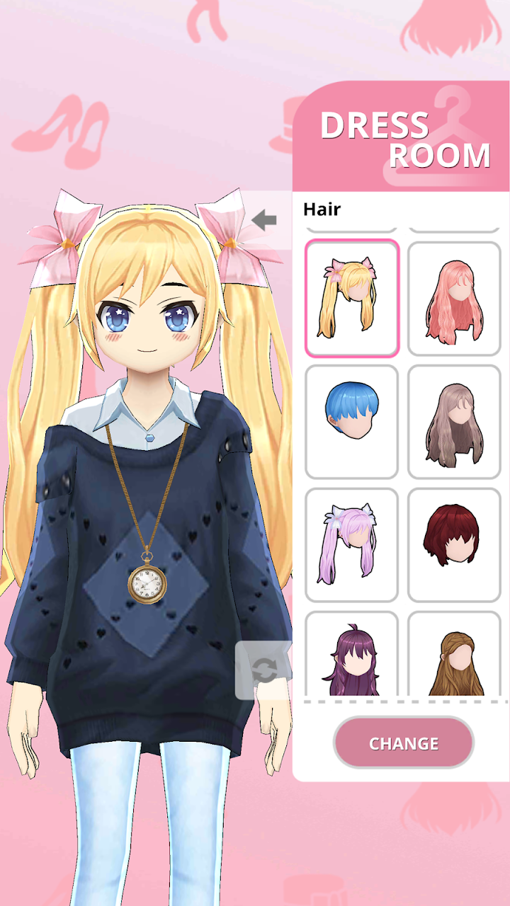 اسکرین شات 4 بازی Girl-Styledoll Fashion Show - 3D Avatar maker