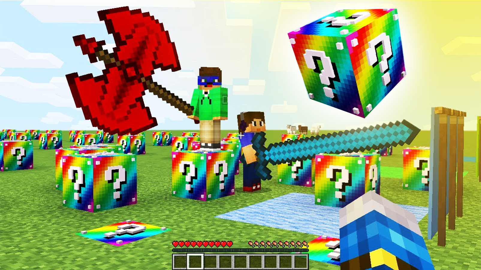 اسکرین شات 1 برنامه Lucky Block Mod