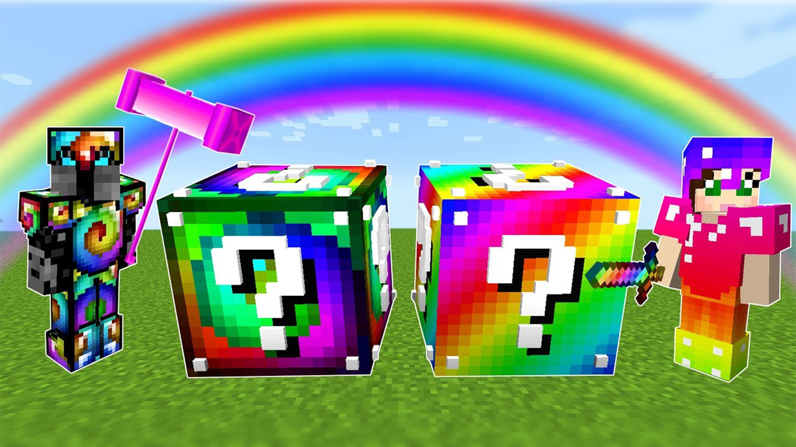 اسکرین شات 2 برنامه Lucky Block Mod