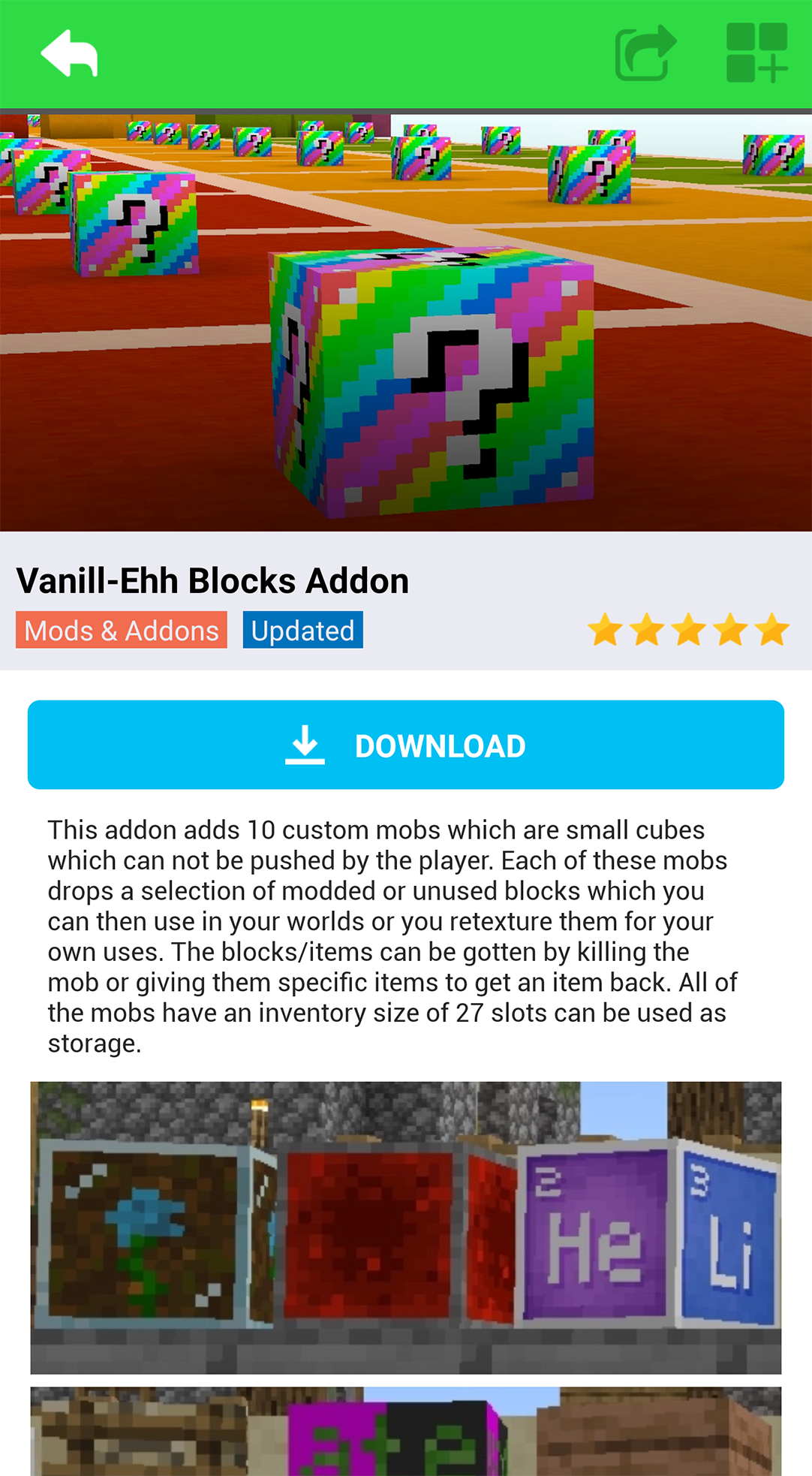 اسکرین شات 6 برنامه Lucky Block Mod