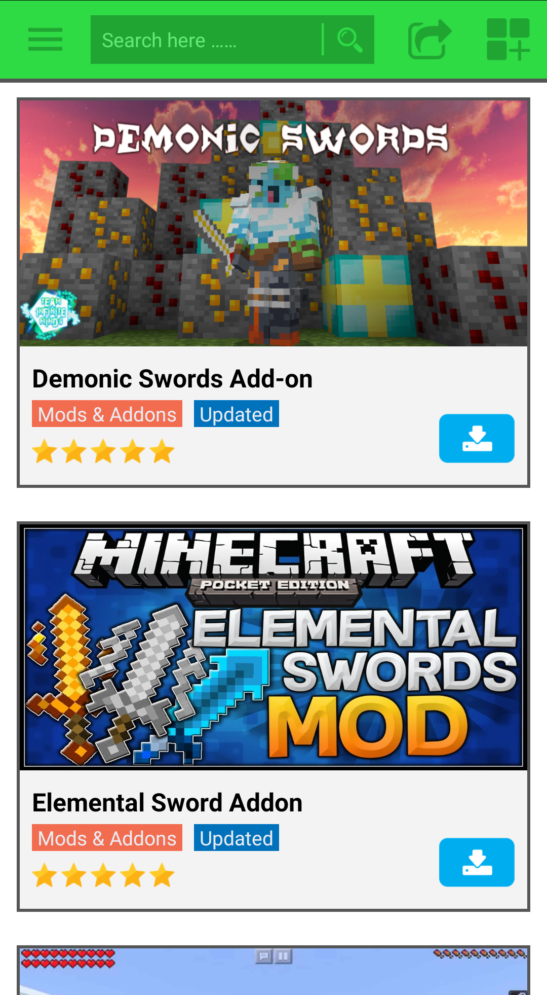 اسکرین شات 5 برنامه Sword MOD