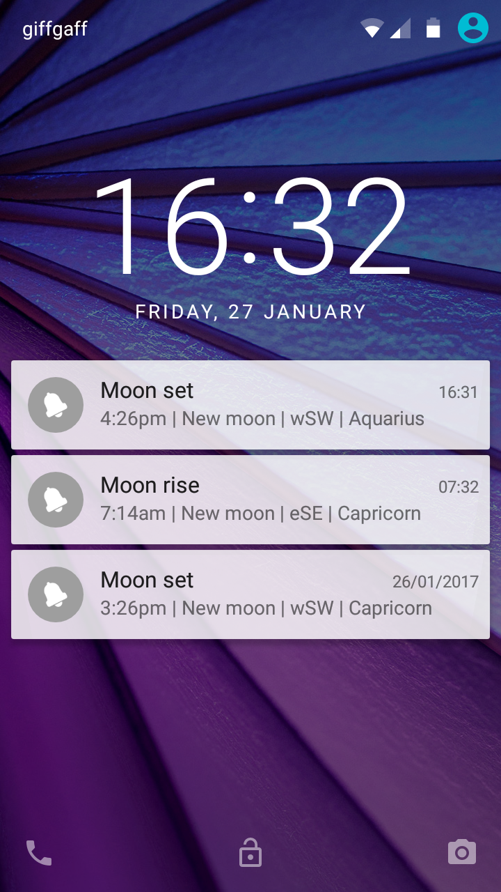 اسکرین شات 6 برنامه Luna Solaria - Moon & Sun