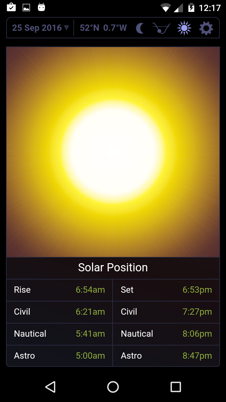 اسکرین شات 4 برنامه Luna Solaria - Moon & Sun