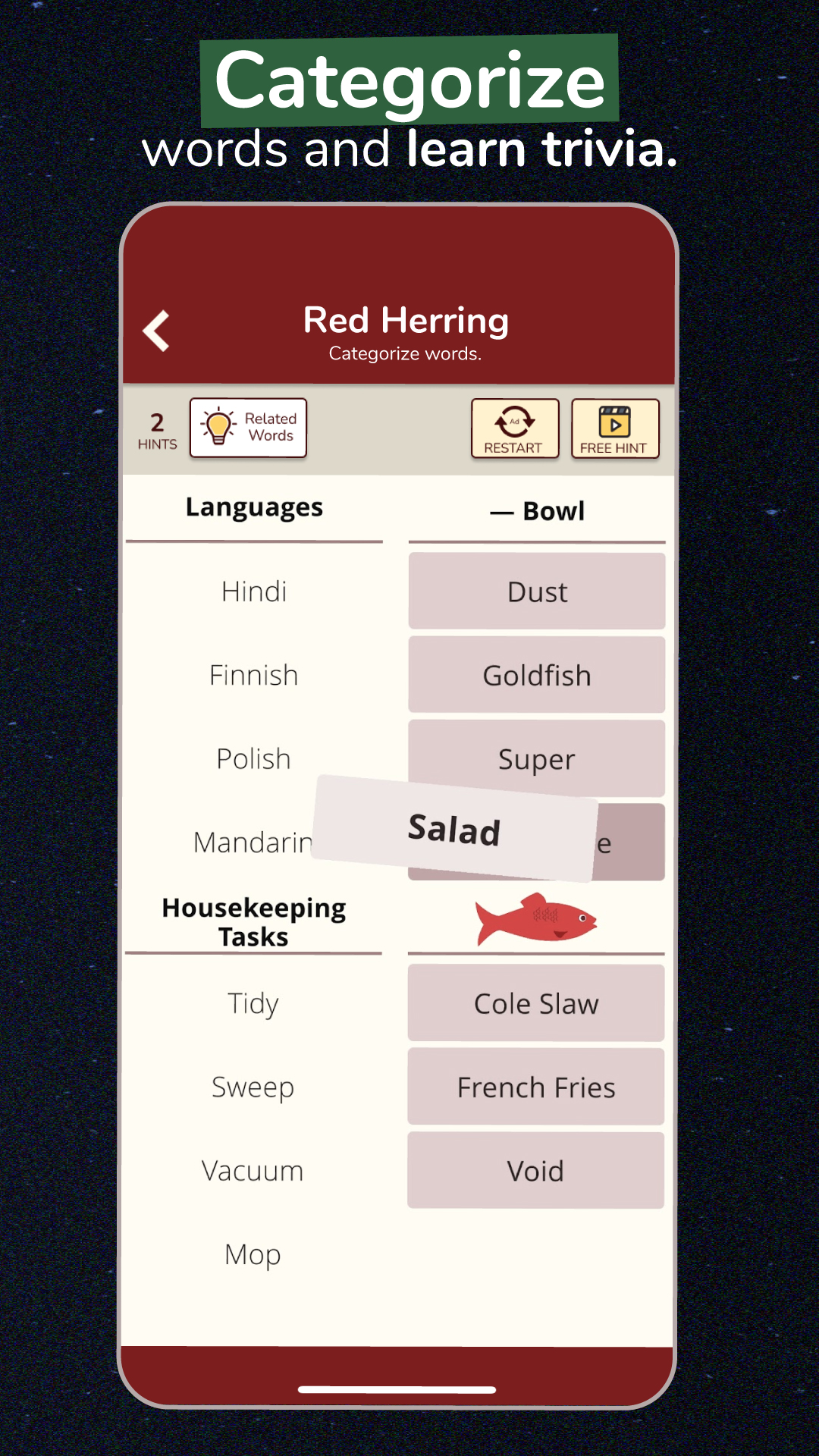 اسکرین شات 7 بازی 7 Little Words and More