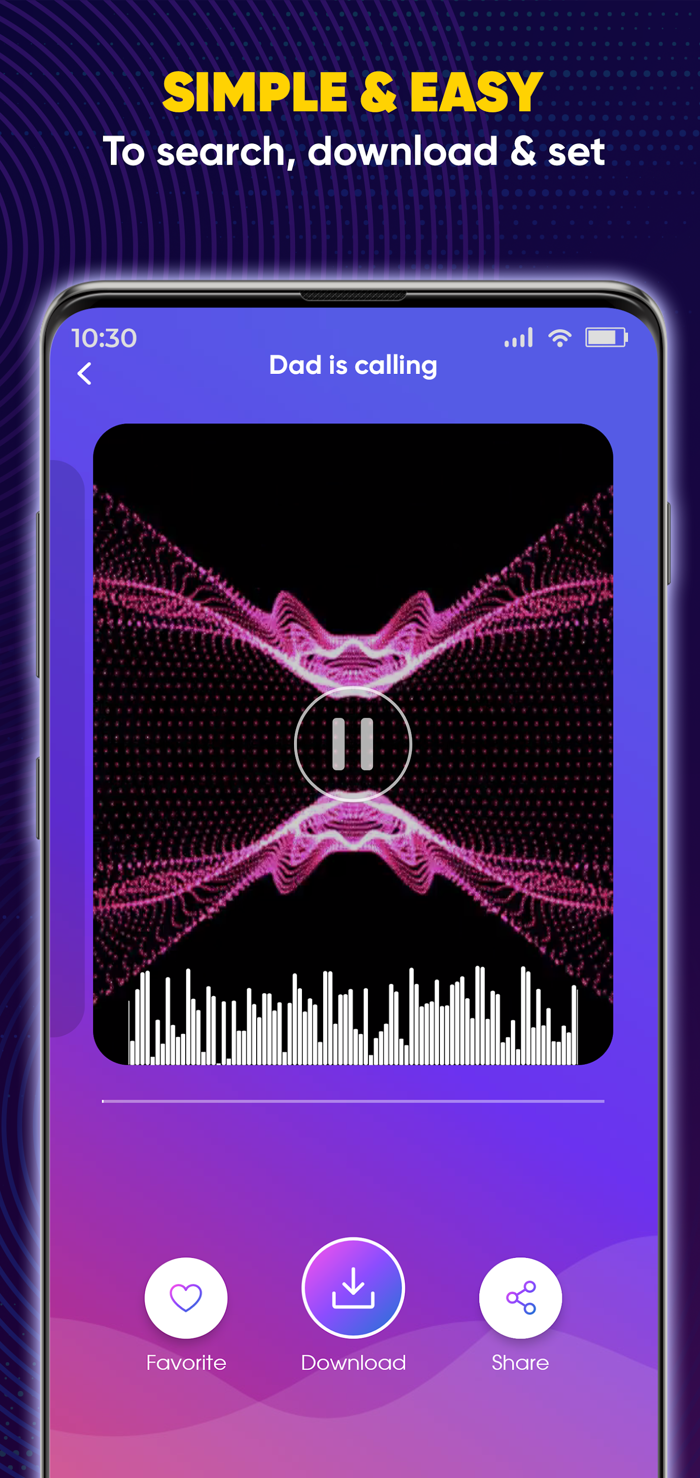 اسکرین شات 5 برنامه Ringtones for android phones