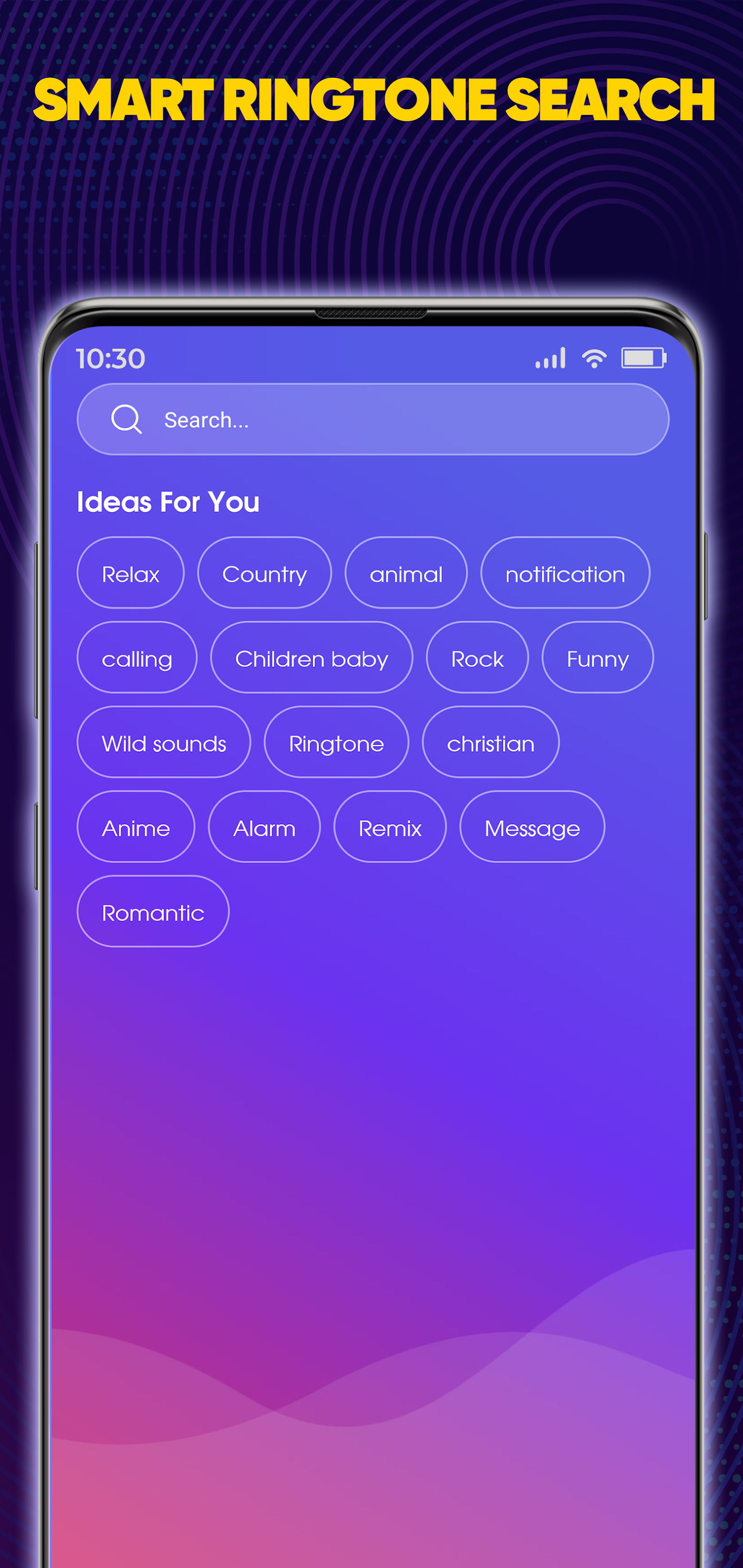 اسکرین شات 4 برنامه Ringtones for android phones