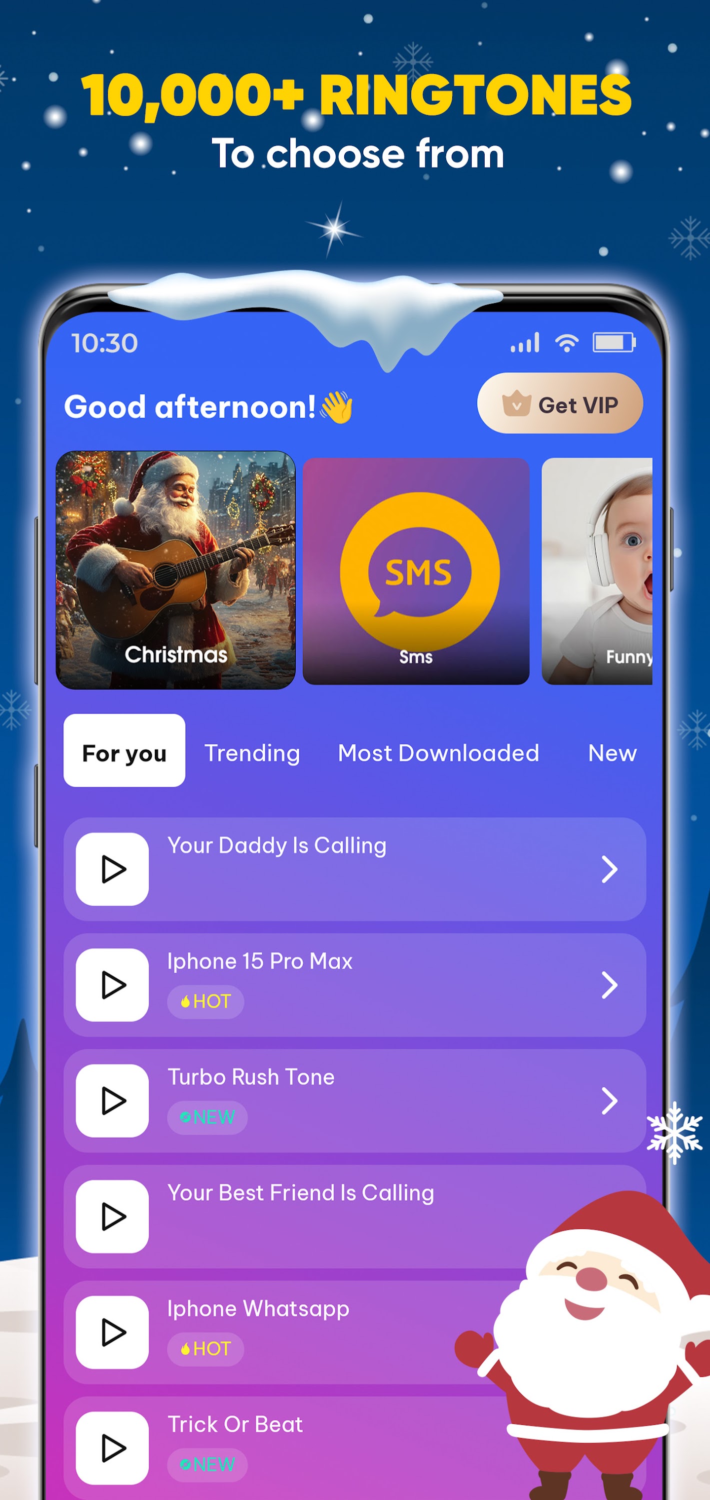 اسکرین شات 3 برنامه Ringtones for android phones