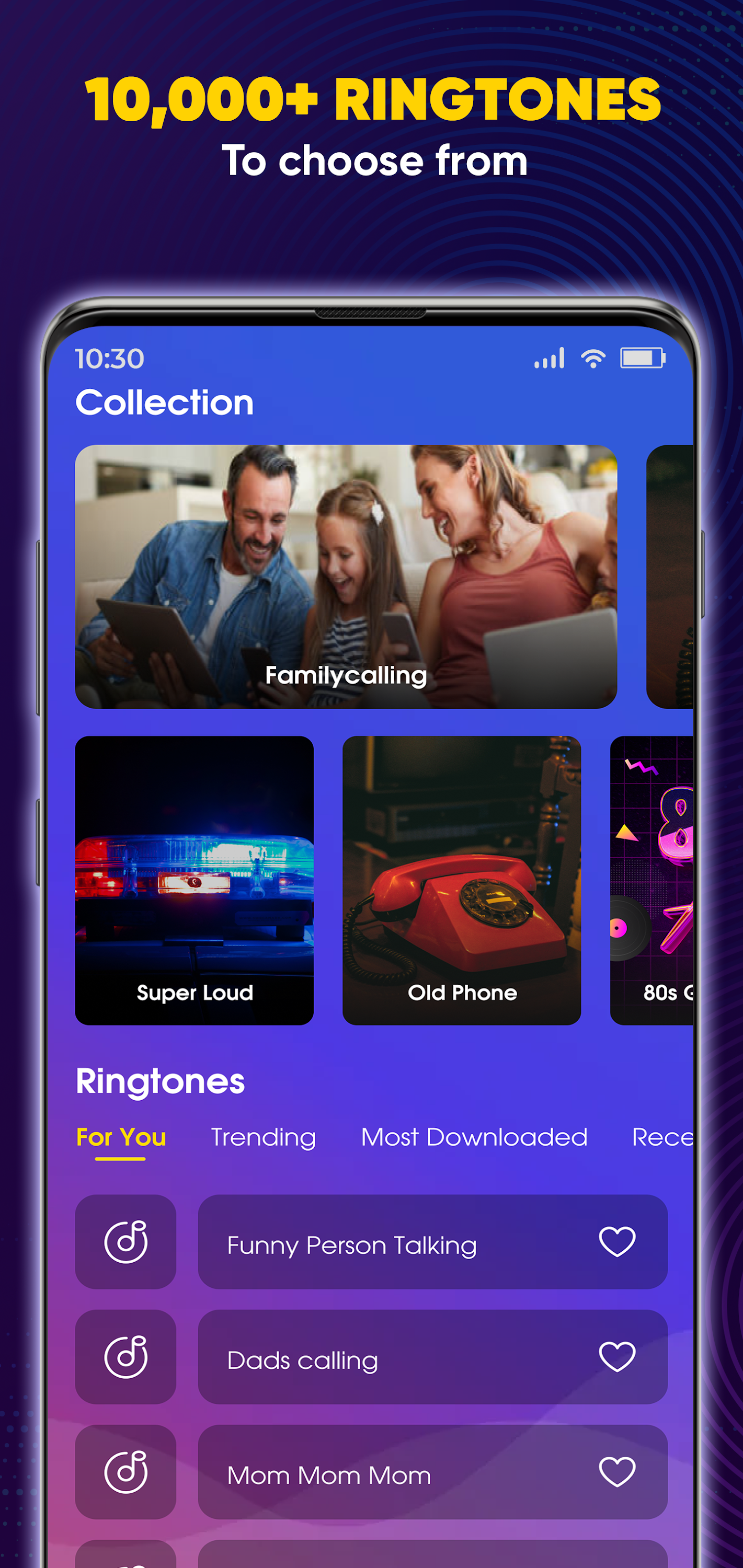 اسکرین شات 3 برنامه Ringtones for android phones