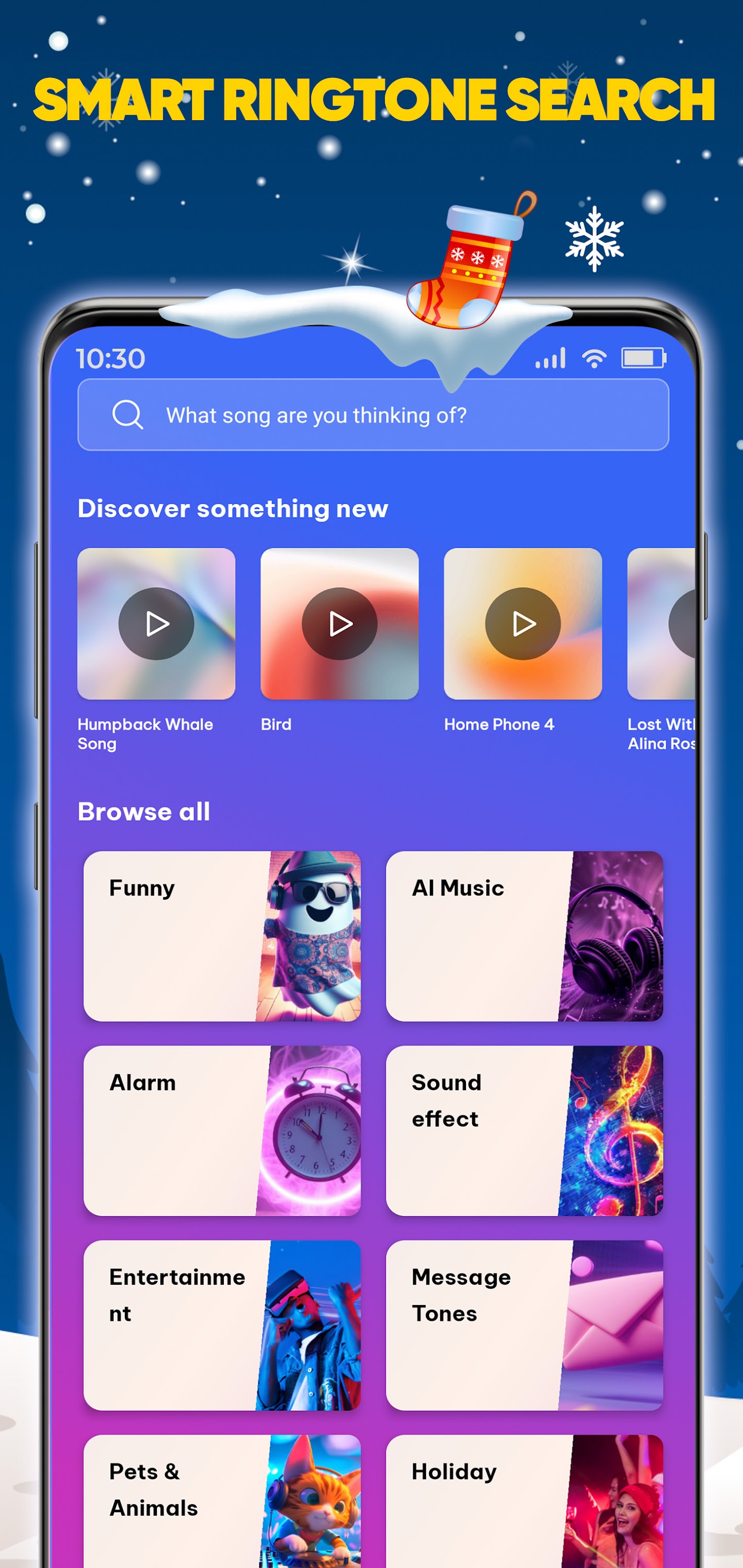 اسکرین شات 4 برنامه Ringtones for android phones