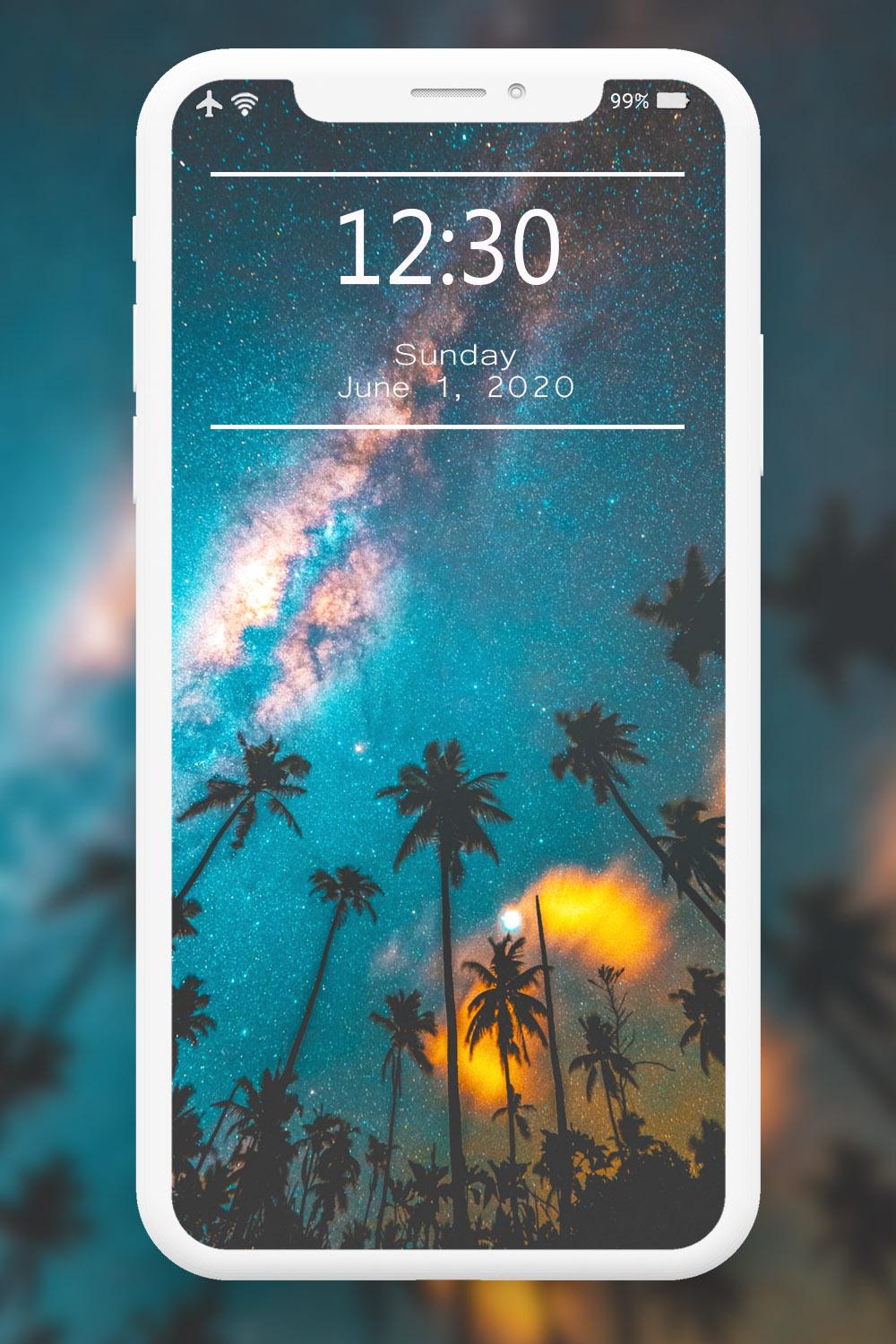 اسکرین شات 7 برنامه Blue Wallpaper