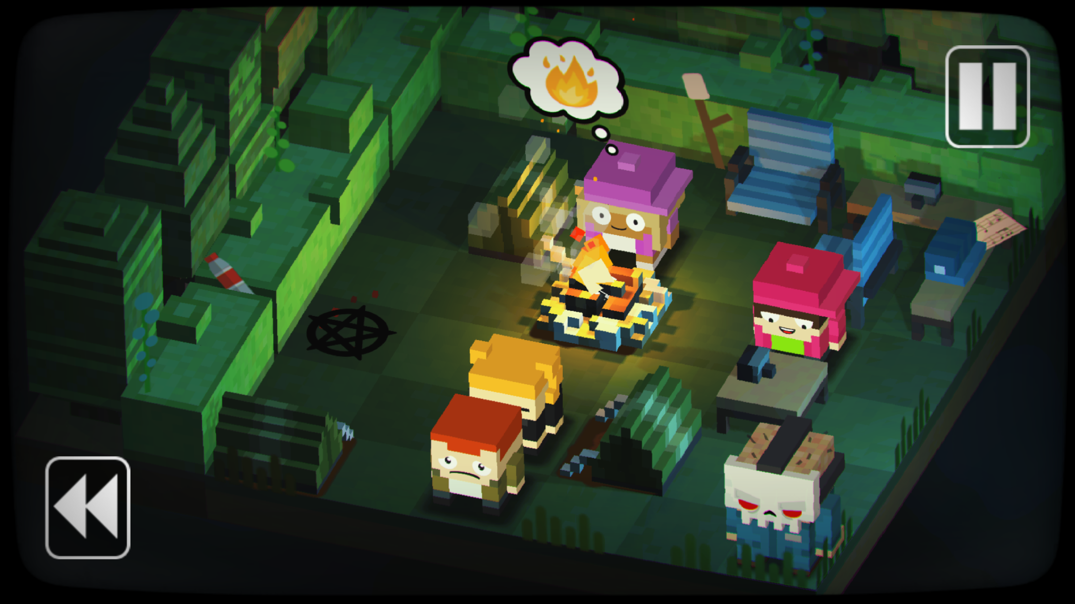 اسکرین شات 1 بازی Slayaway Camp: Free 2 Slay