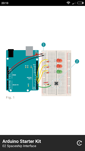 اسکرین شات 4 برنامه Arduino Starter Kit