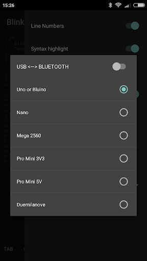 اسکرین شات 2 برنامه Bluino Loader - Arduino IDE