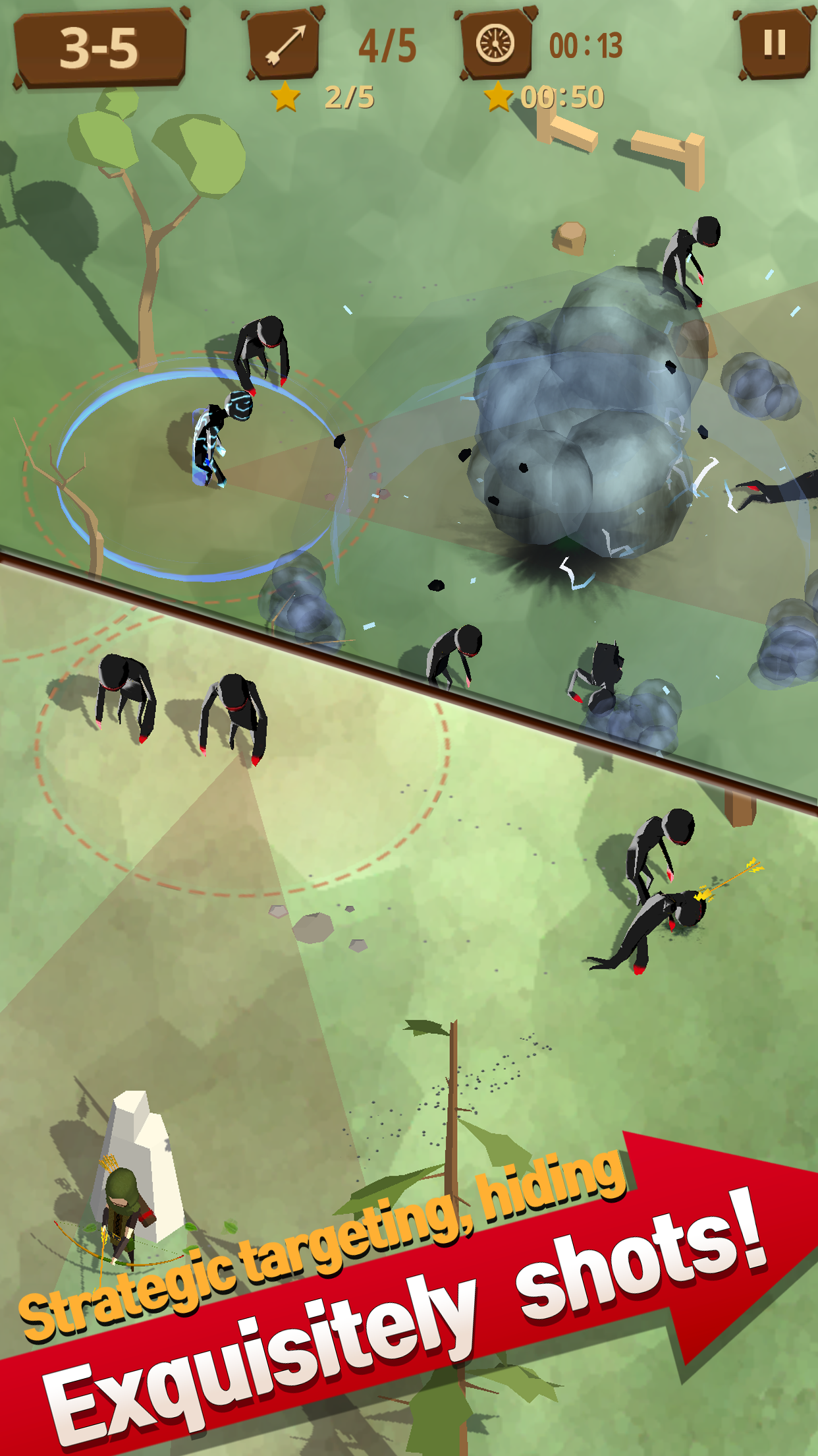 اسکرین شات 2 بازی Last Arrows : Sniping Archer
