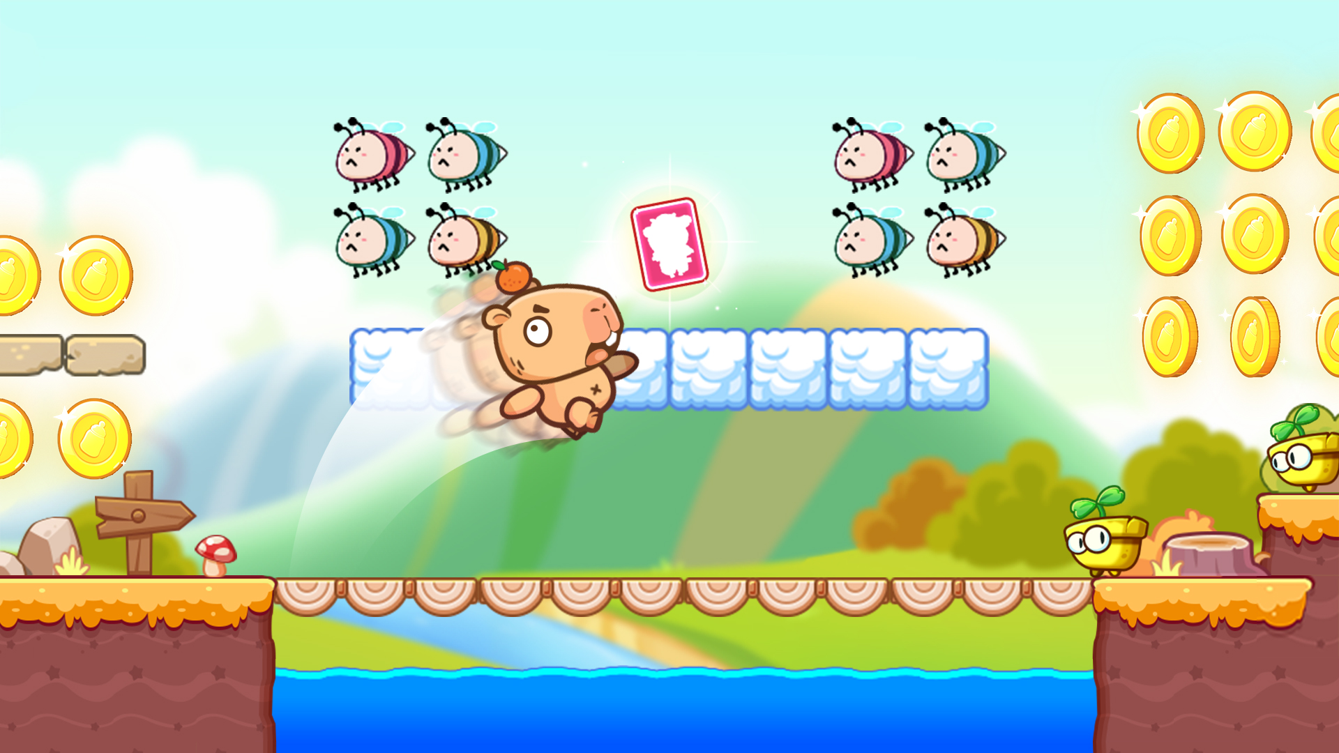 اسکرین شات 1 بازی Capybara World Adventure