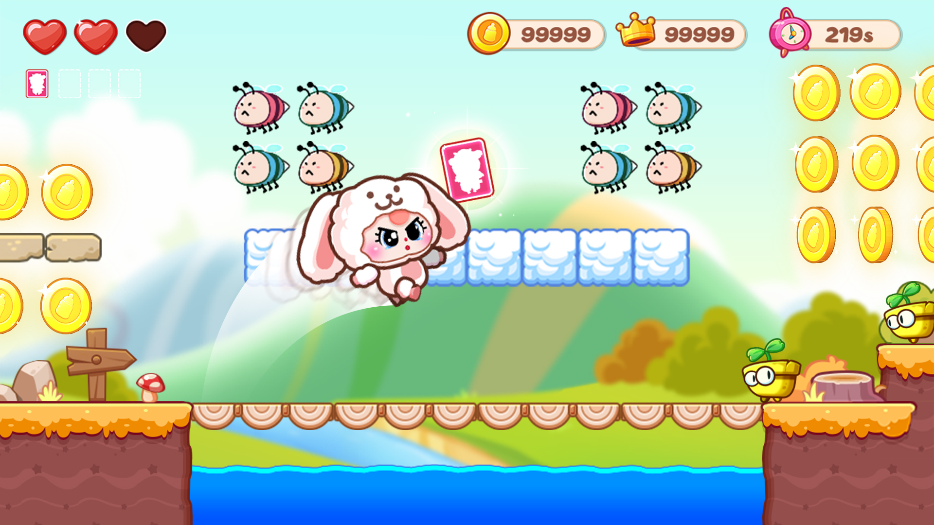 اسکرین شات 1 بازی Super Bunny World Adventure