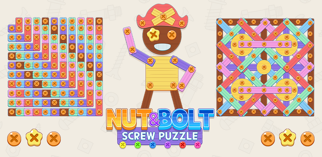 اسکرین شات 1 بازی Screw It Out: Wood Puzzle