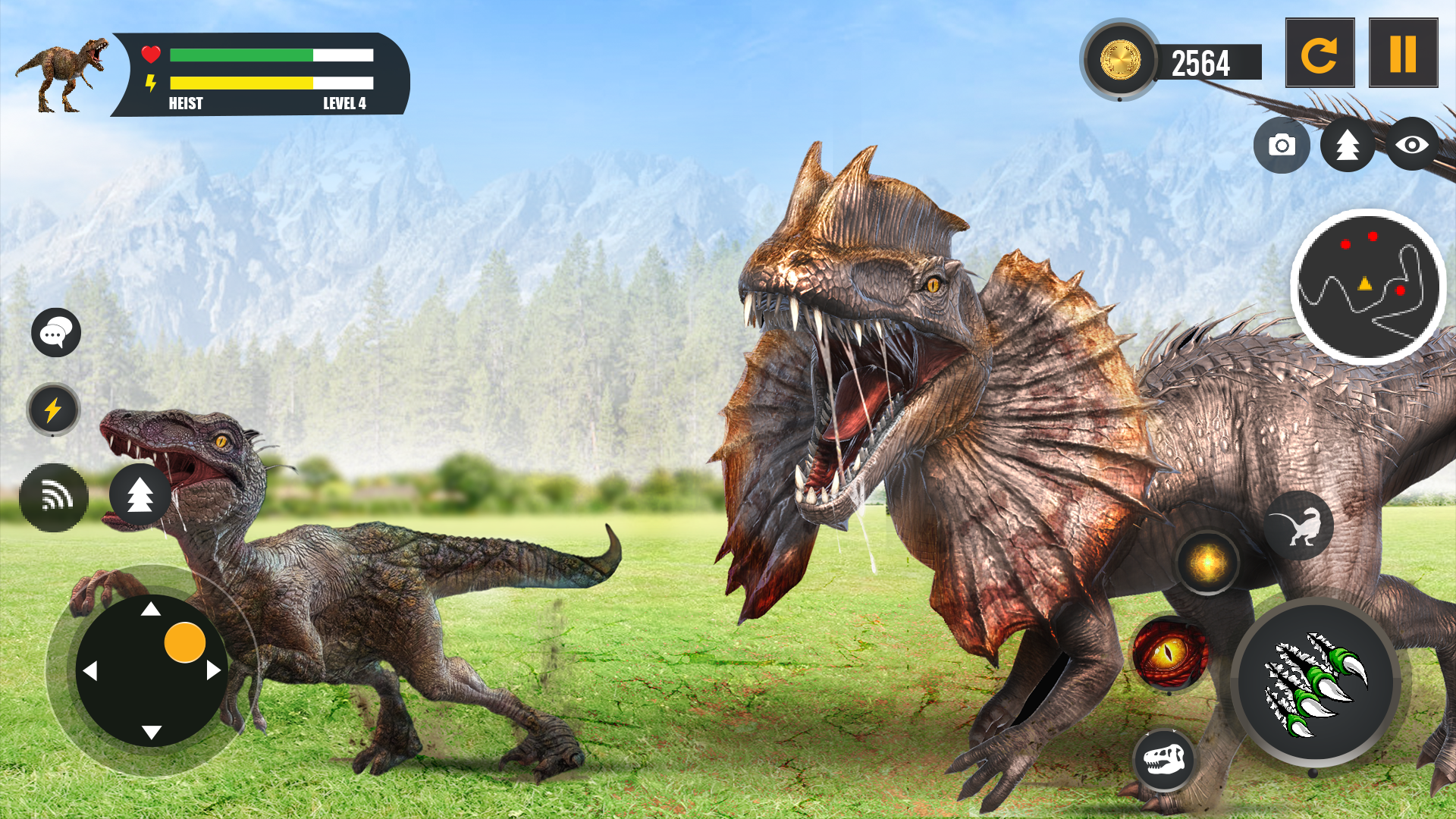 اسکرین شات 3 بازی Dilophosaurus Simulator 3d
