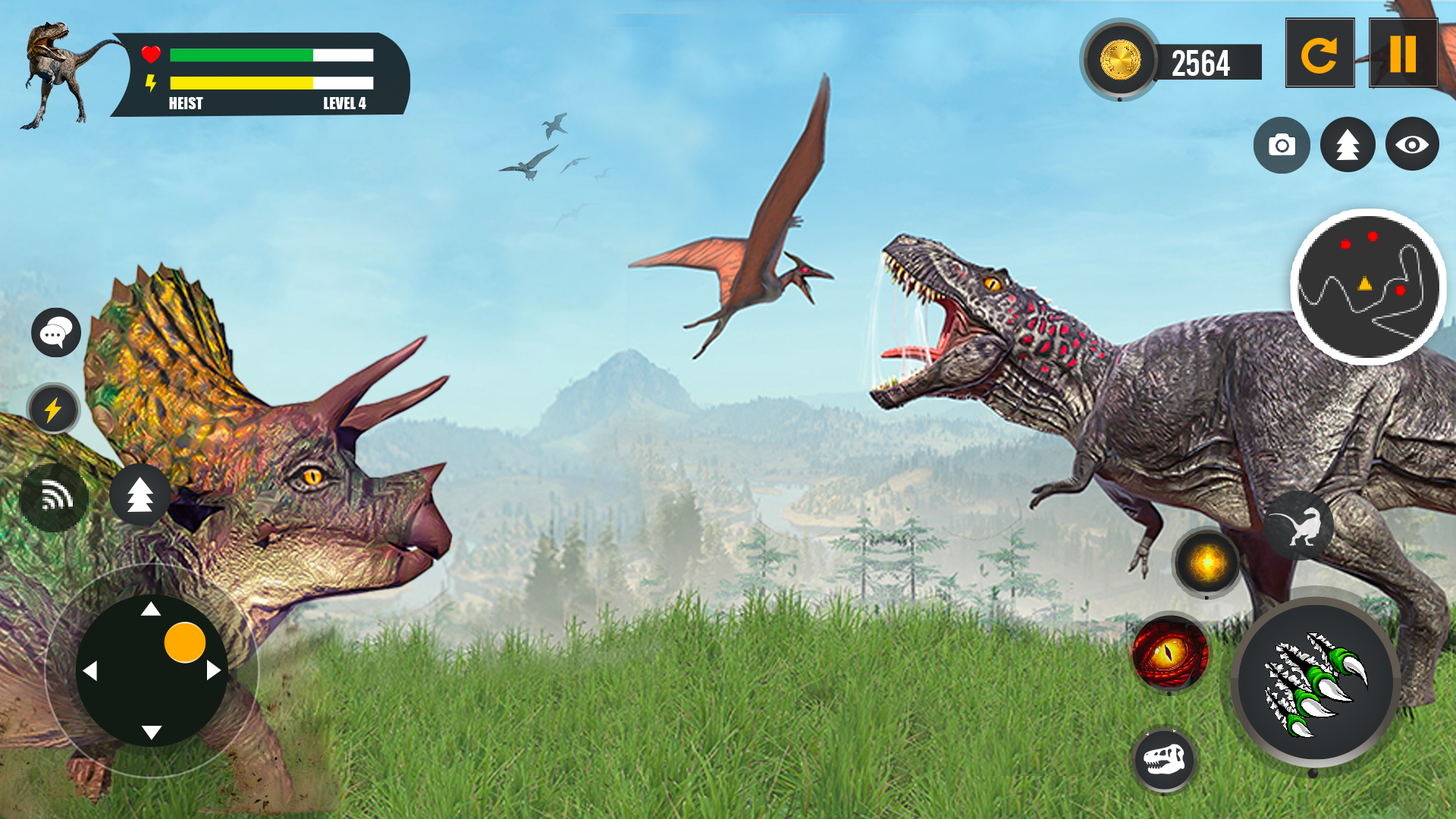 اسکرین شات 5 بازی Real Tyrannosaurus Trex Fight