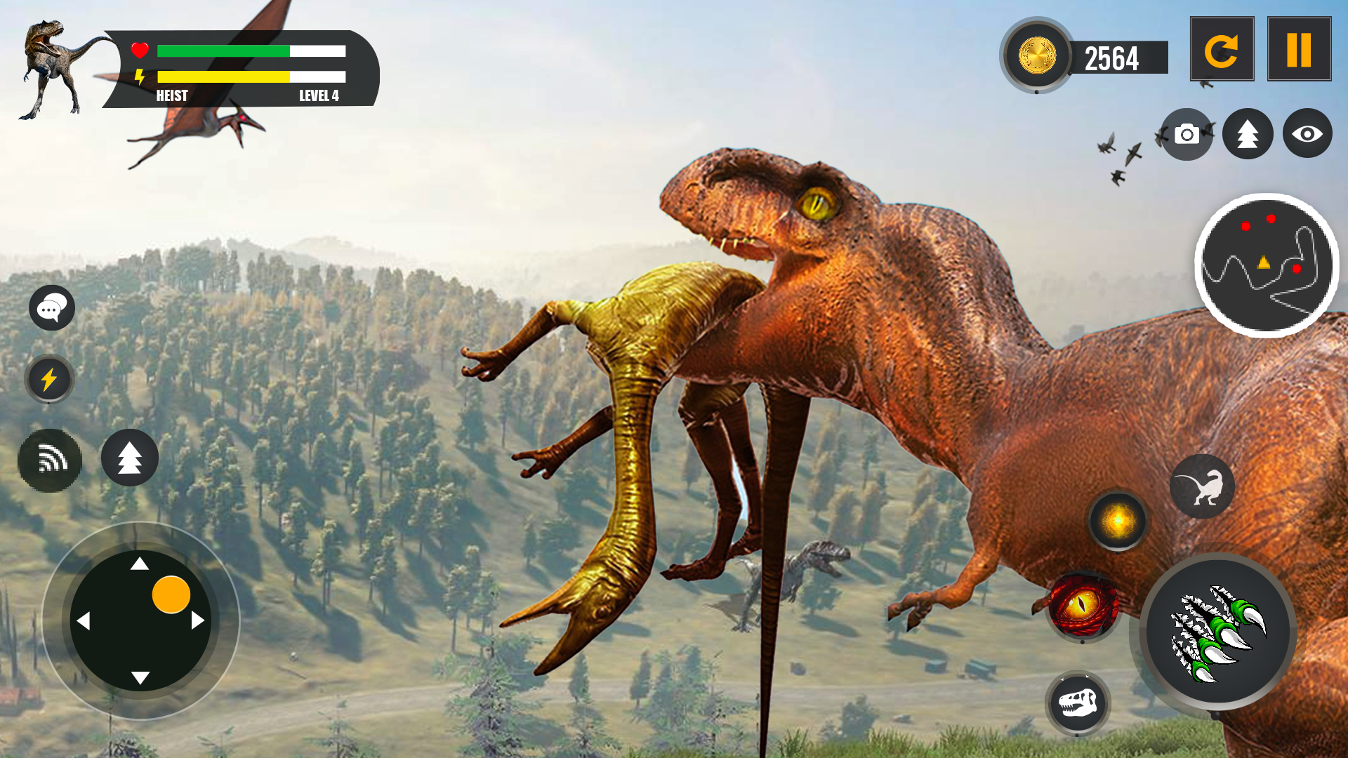 اسکرین شات 2 بازی Real Tyrannosaurus Trex Fight