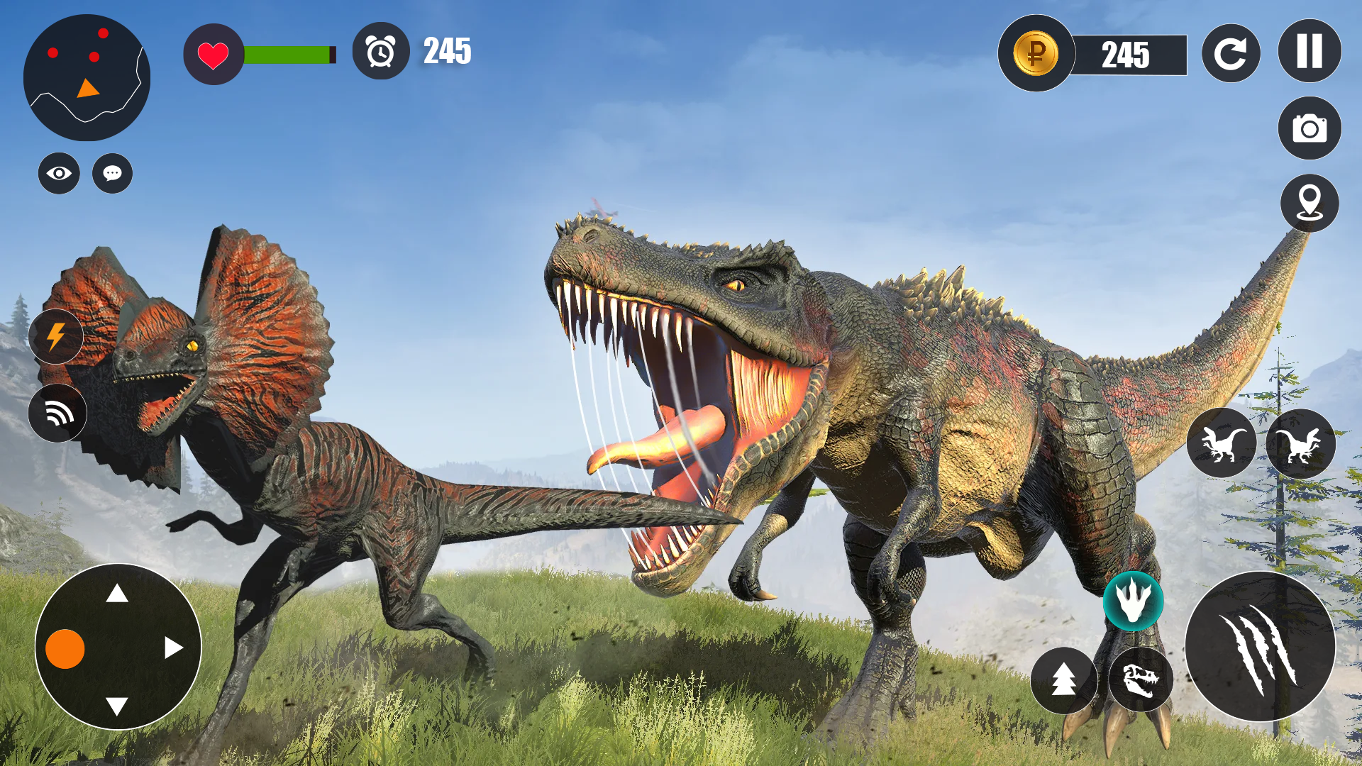 اسکرین شات 3 بازی Real Dinosaur Simulator Games