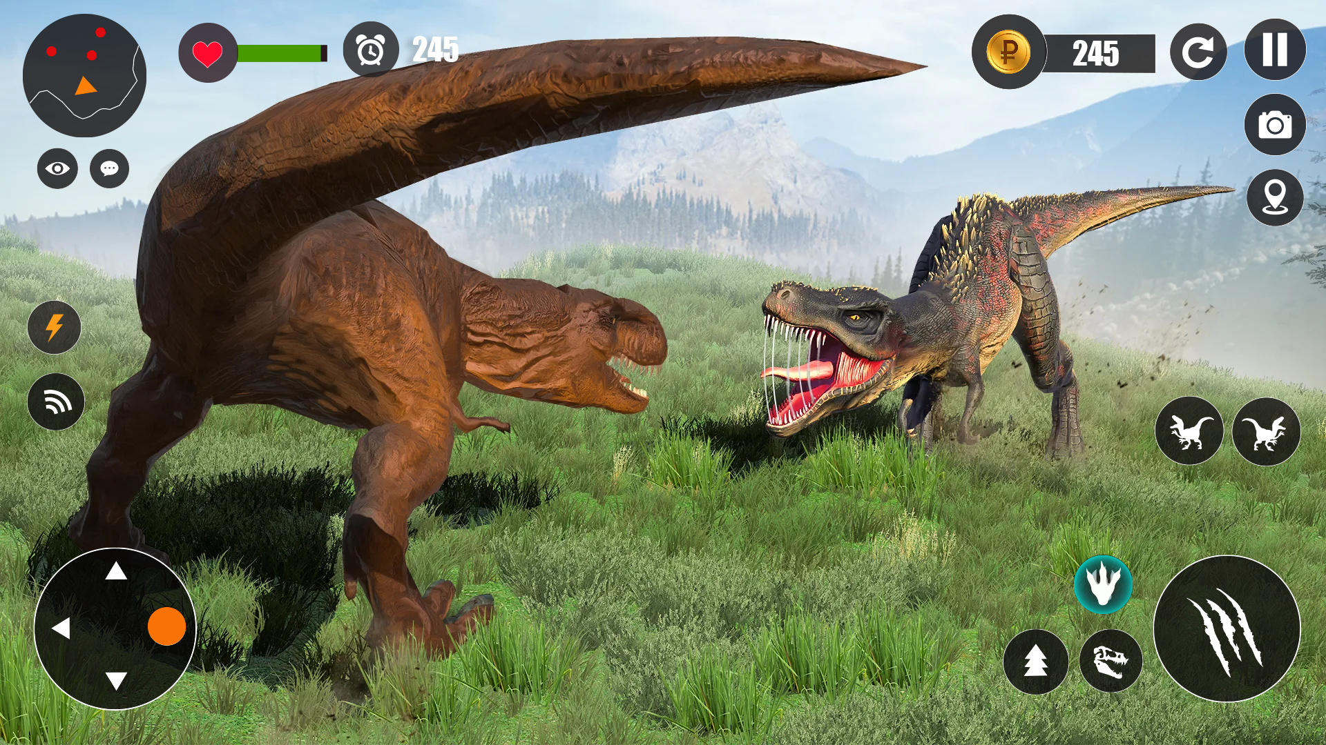 اسکرین شات 2 بازی Real Dinosaur Simulator Games