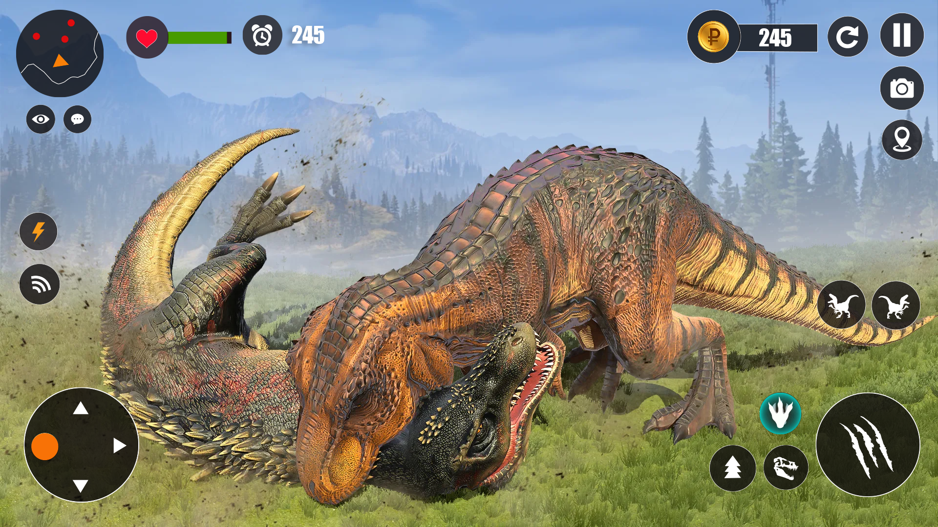 اسکرین شات 4 بازی Real Dinosaur Simulator Games