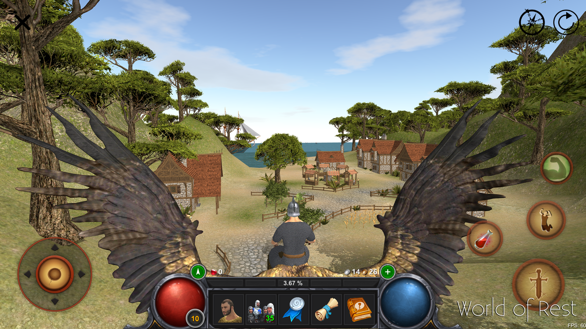 اسکرین شات 3 بازی World Of Rest: Online RPG