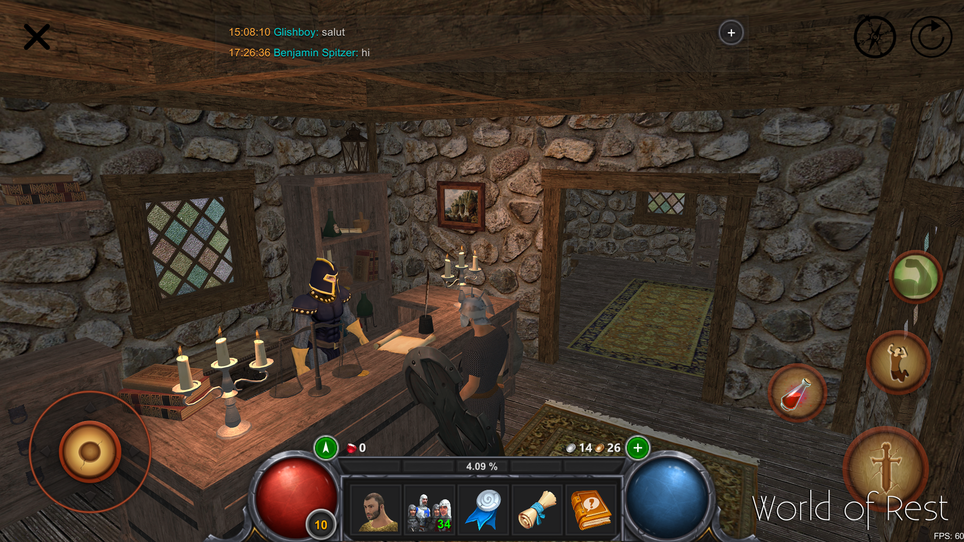 اسکرین شات 7 بازی World Of Rest: Online RPG