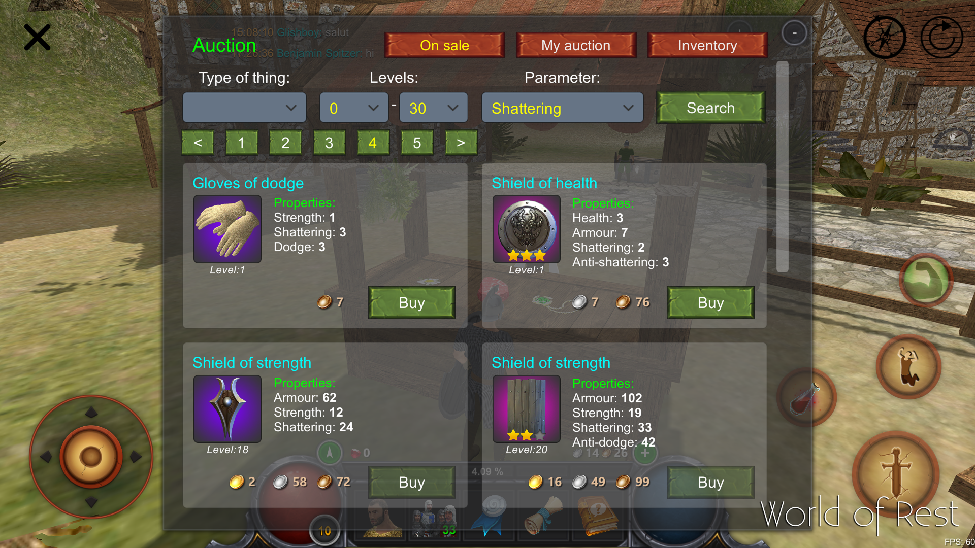 اسکرین شات 8 بازی World Of Rest: Online RPG