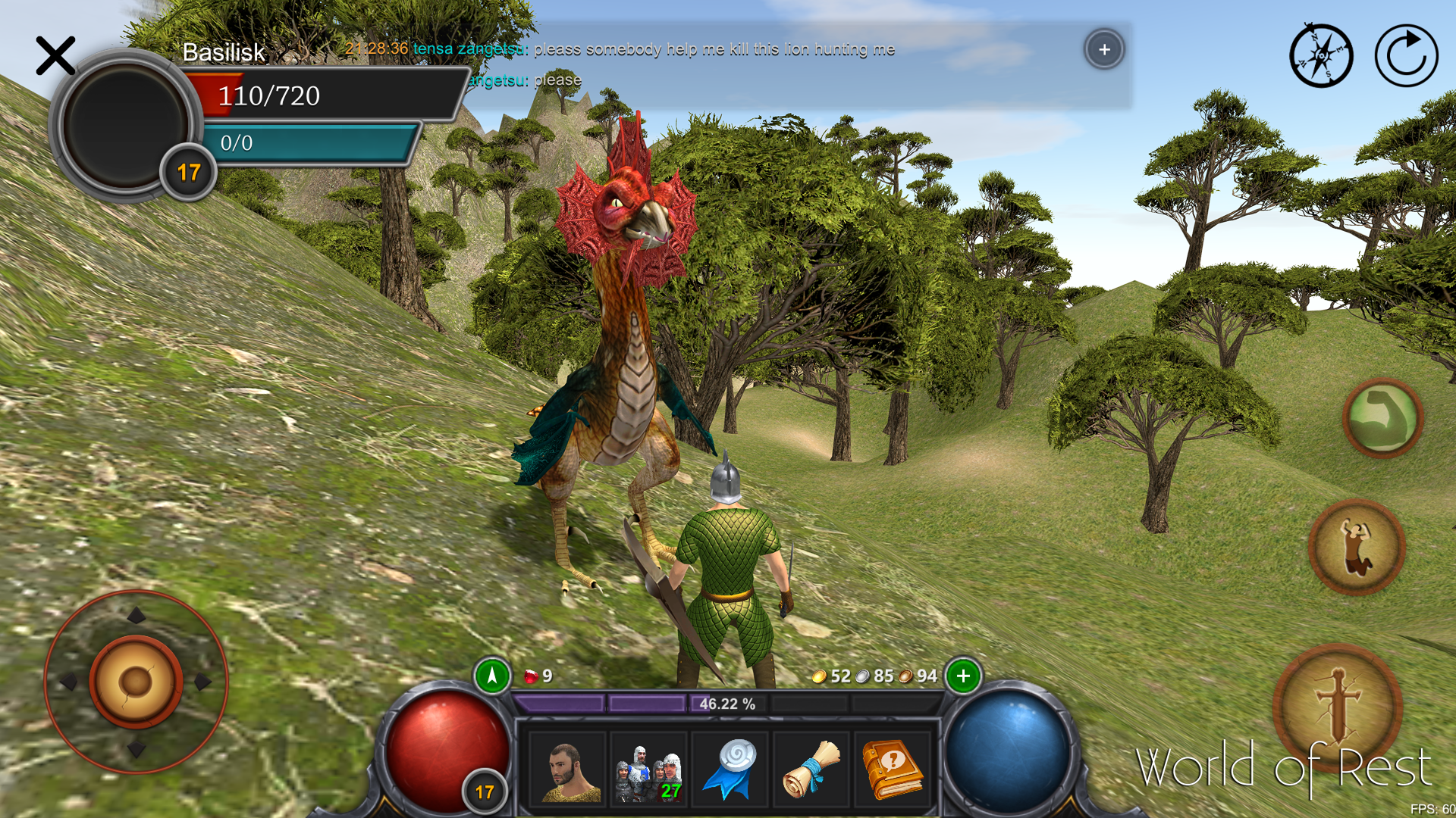 اسکرین شات 5 بازی World Of Rest: Online RPG