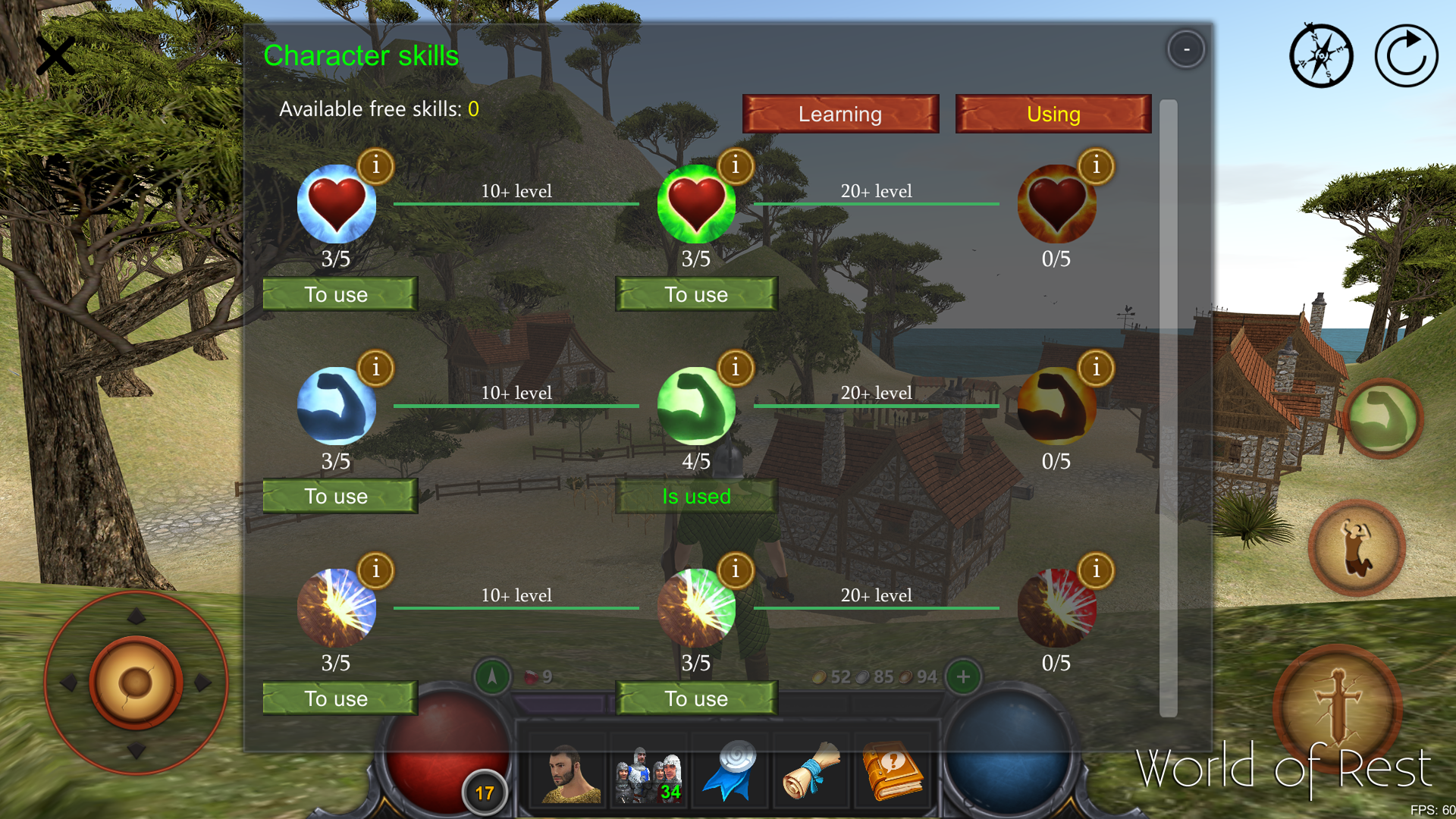 اسکرین شات 6 بازی World Of Rest: Online RPG